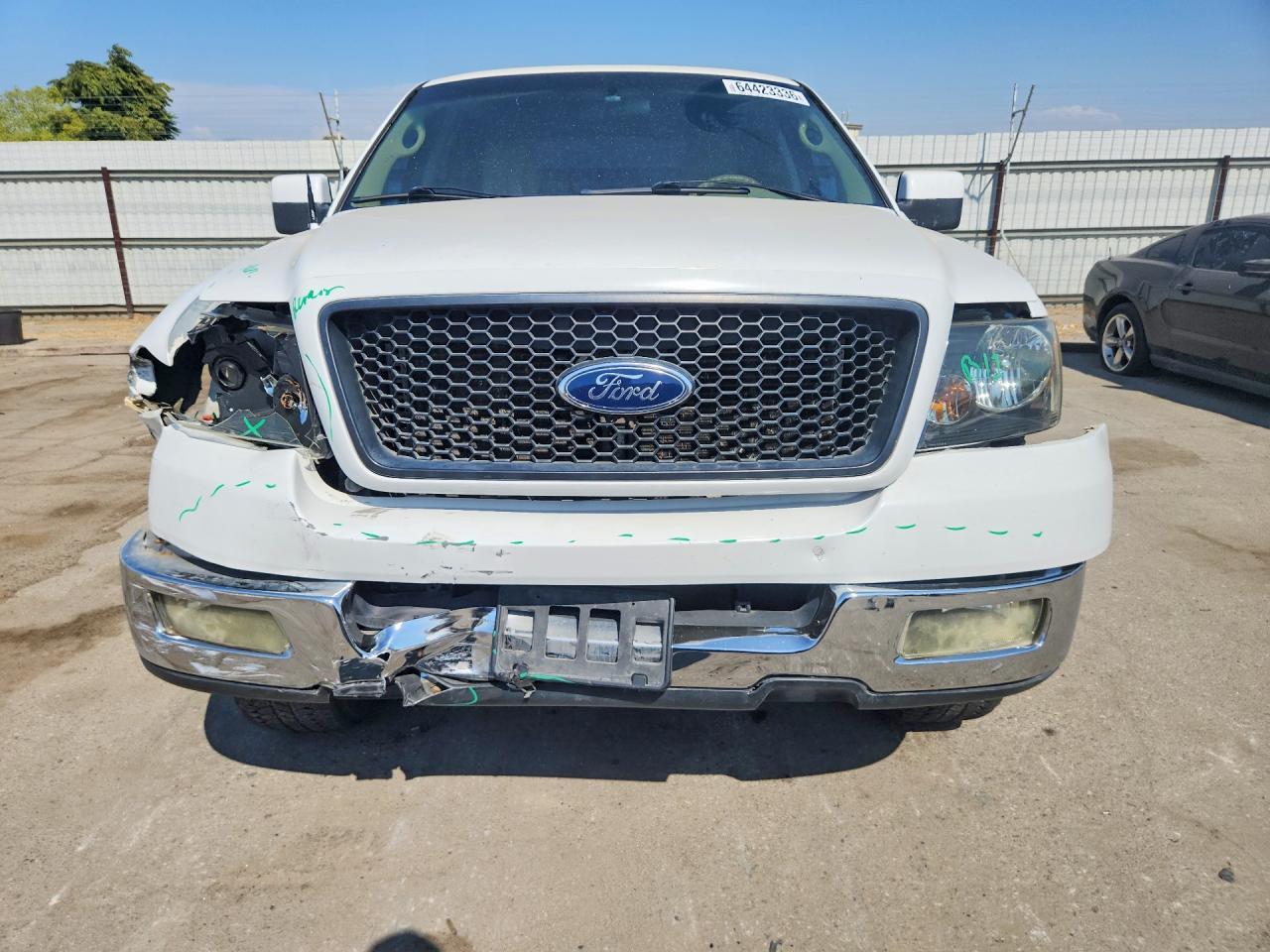 2005 Ford F150 Supercrew White vin: 1FTPW12555KF16054
