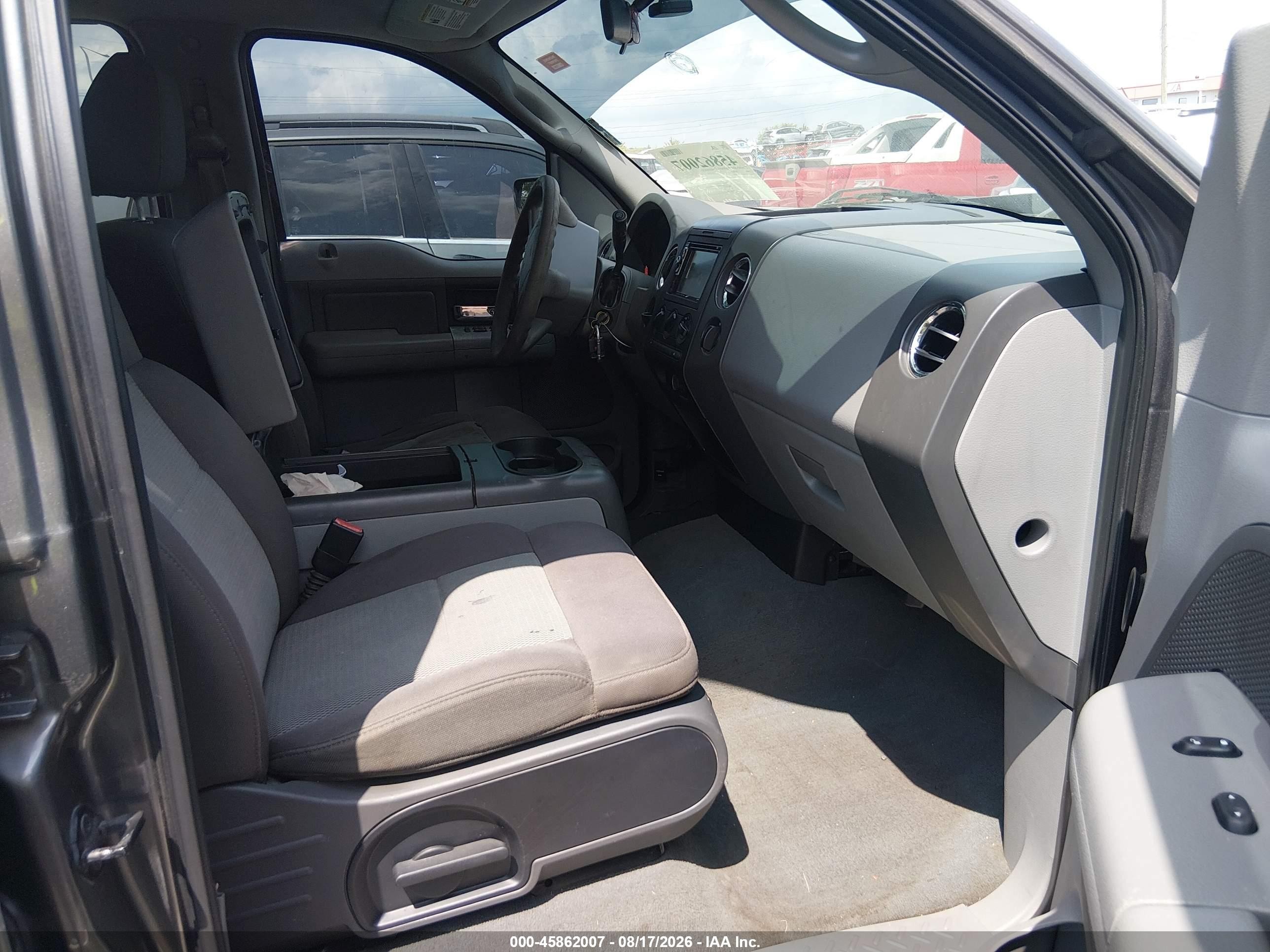 2006 Ford F-150 Lariat/xlt Gray vin: 1FTPW12556KB69603