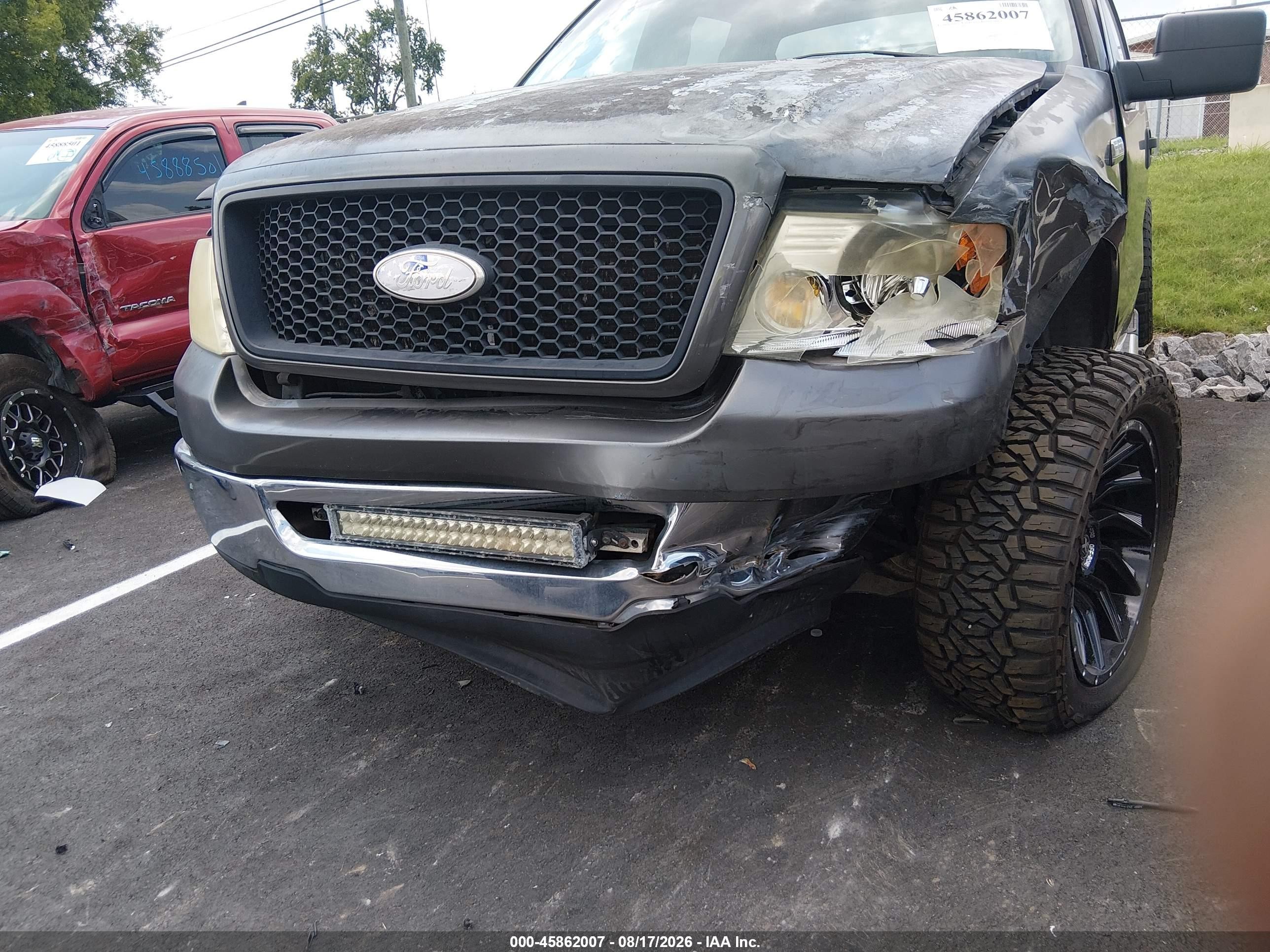2006 Ford F-150 Lariat/xlt Gray vin: 1FTPW12556KB69603