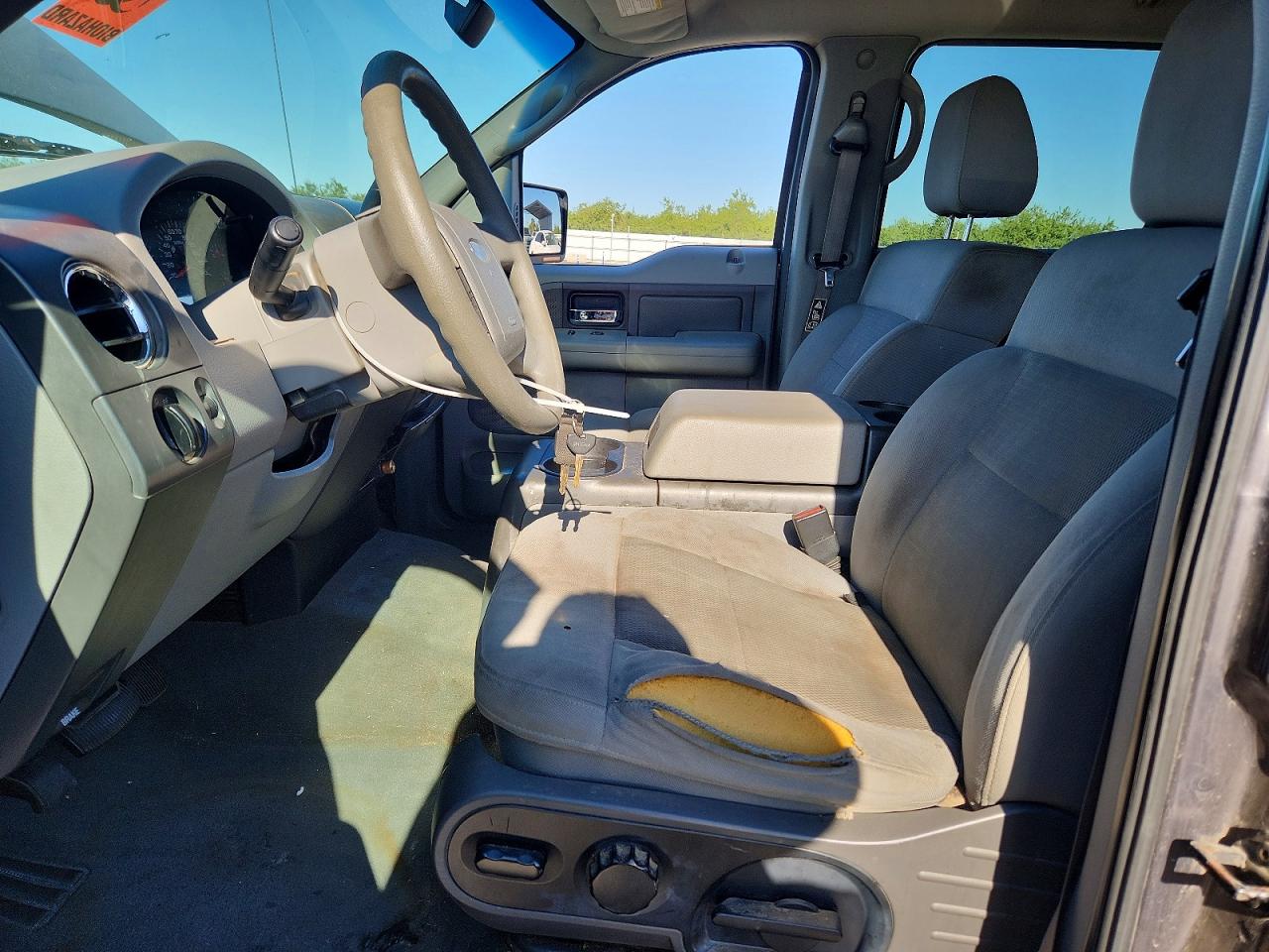 2004 Ford F150 Supercrew Серый vin: 1FTPW12564KB58851