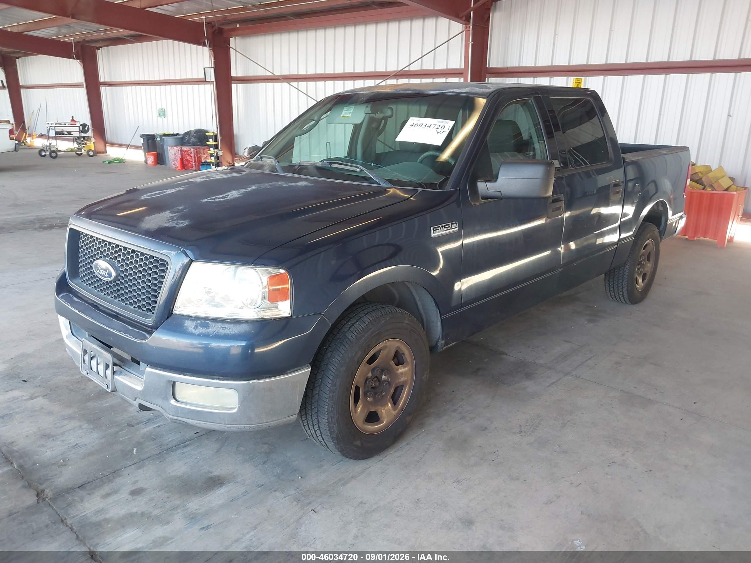 2004 Ford F-150 Lariat/xlt Dark Blue vin: 1FTPW12564KC19180