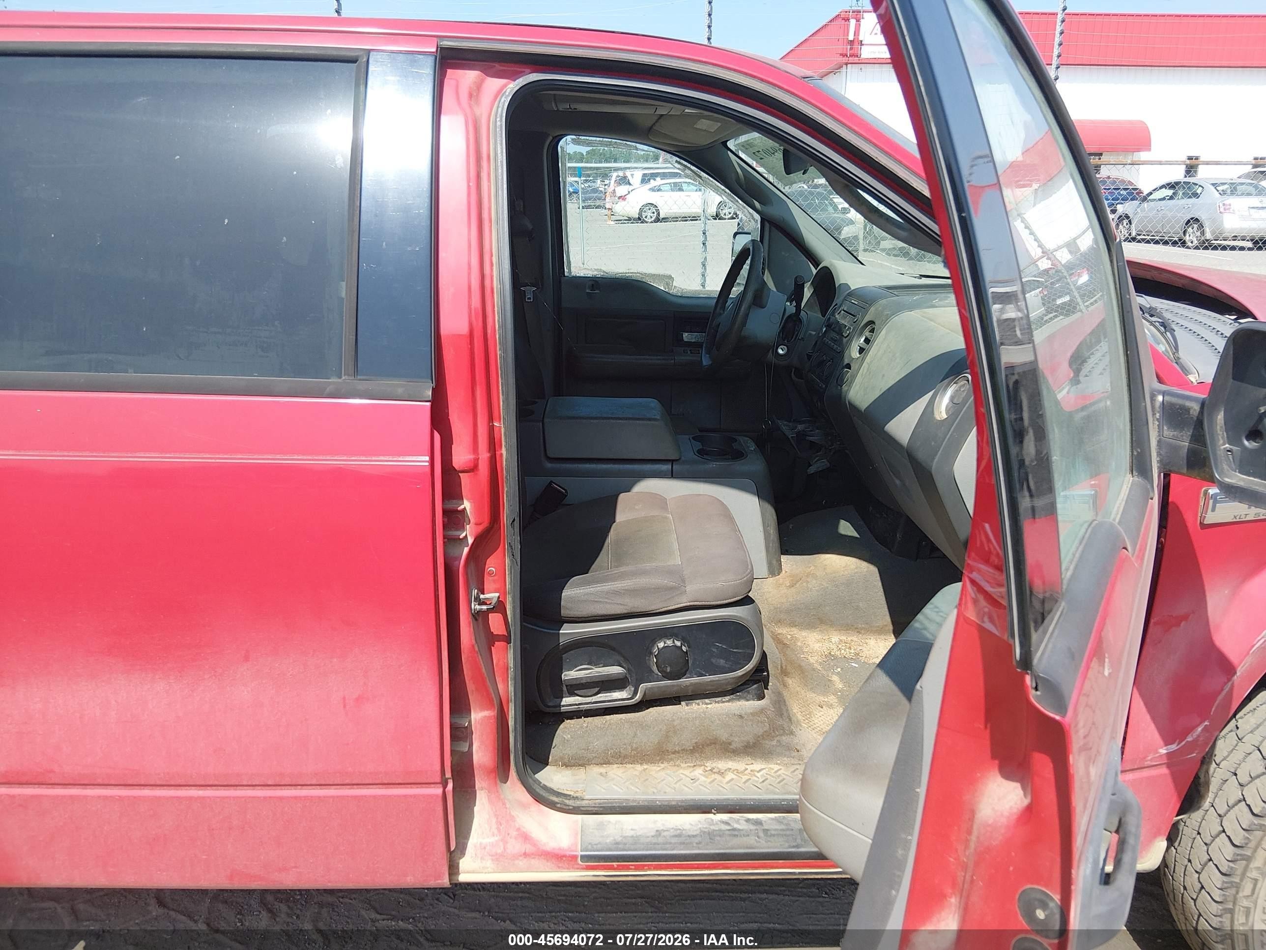 2004 Ford F-150 Lariat/xlt Red vin: 1FTPW12564KC43219