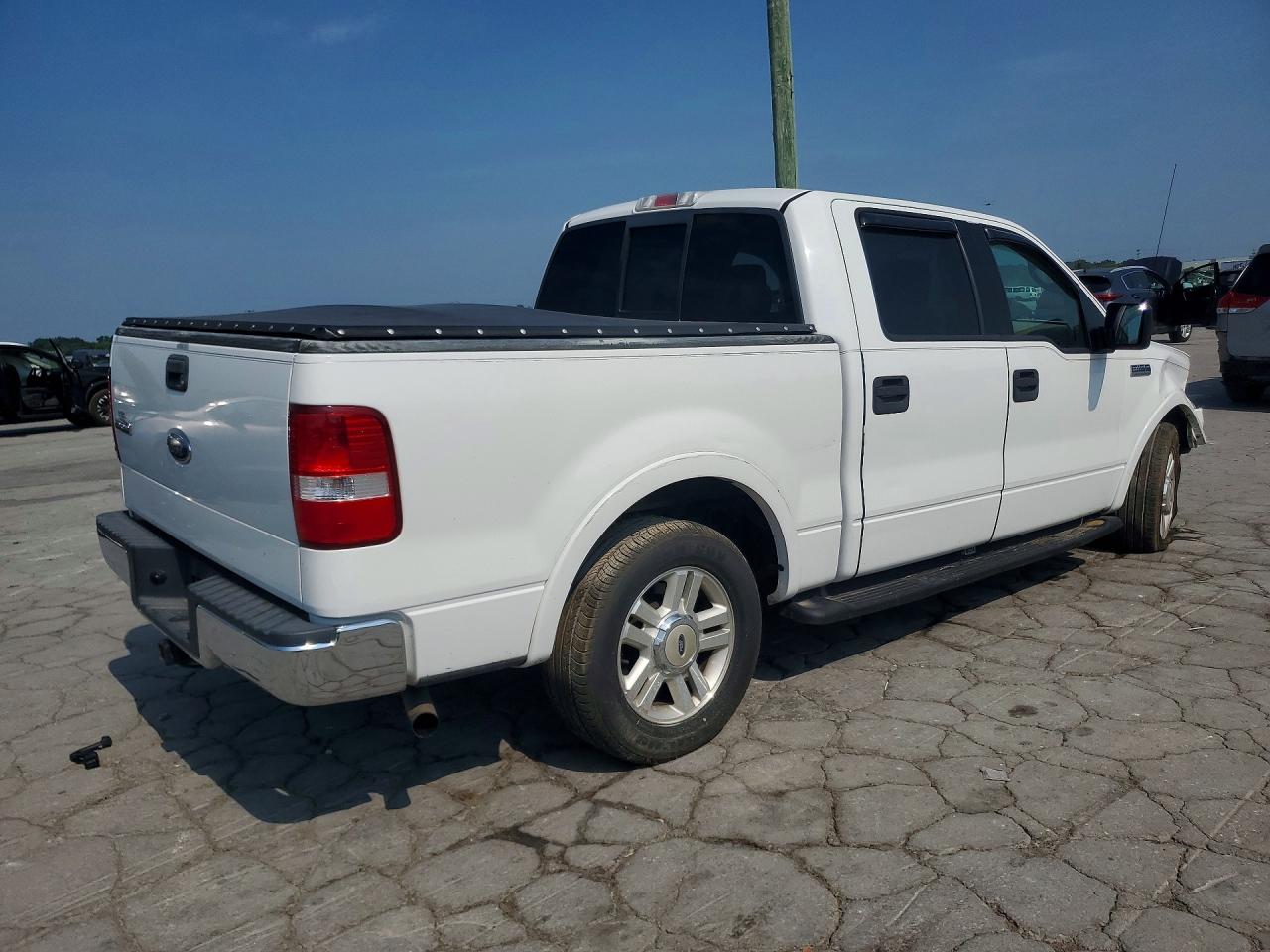 2004 Ford F150 Supercrew White vin: 1FTPW12564KC80934