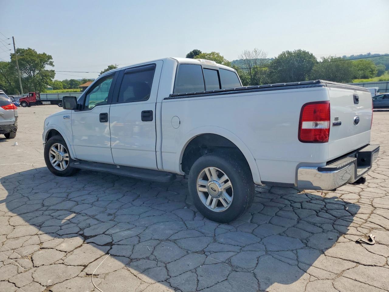 2004 Ford F150 Supercrew White vin: 1FTPW12564KC80934