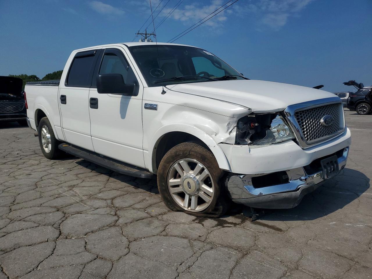 2004 Ford F150 Supercrew White vin: 1FTPW12564KC80934