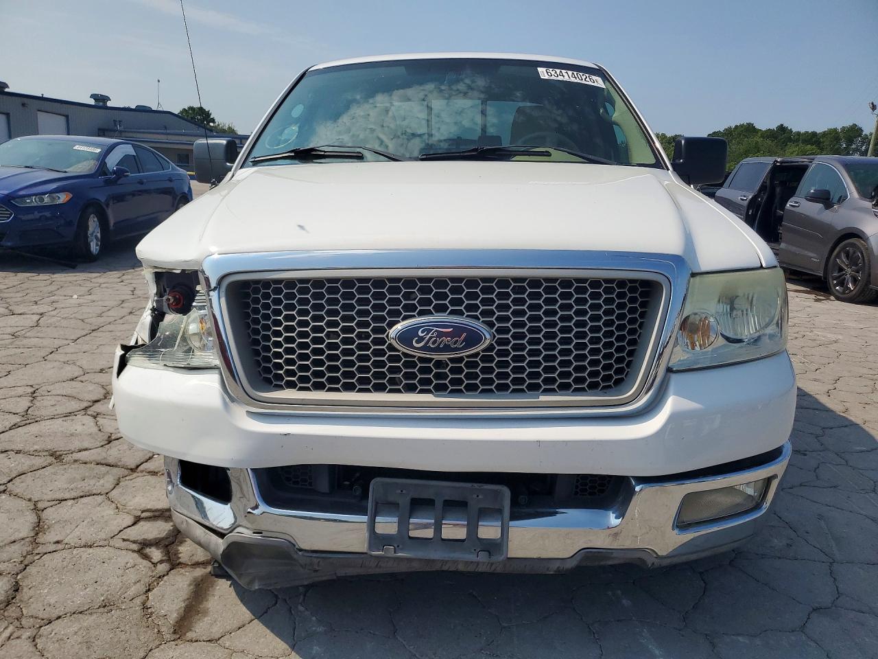 2004 Ford F150 Supercrew White vin: 1FTPW12564KC80934