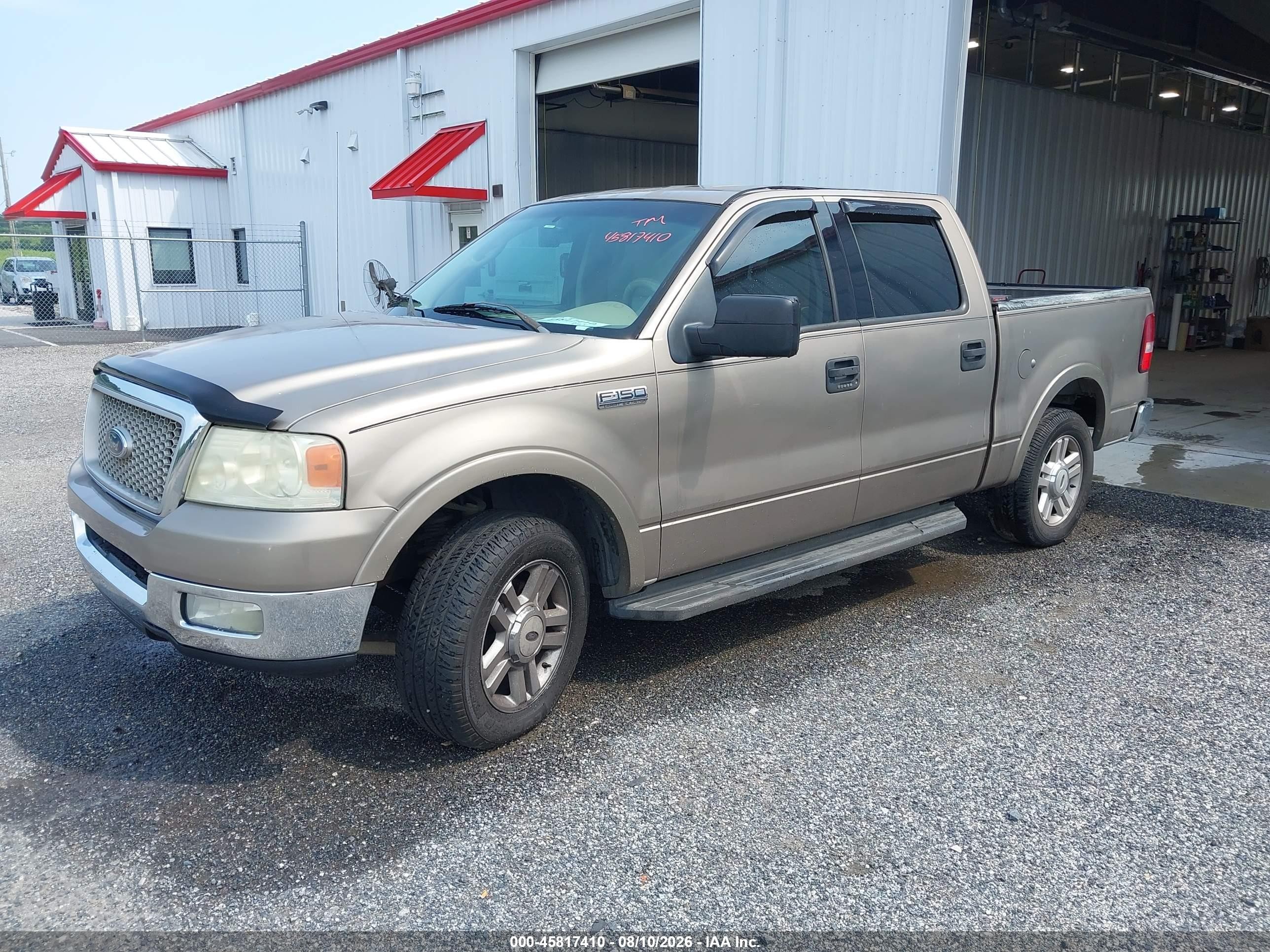 2004 Ford F-150 Lariat/xlt Gold vin: 1FTPW12564KC97250