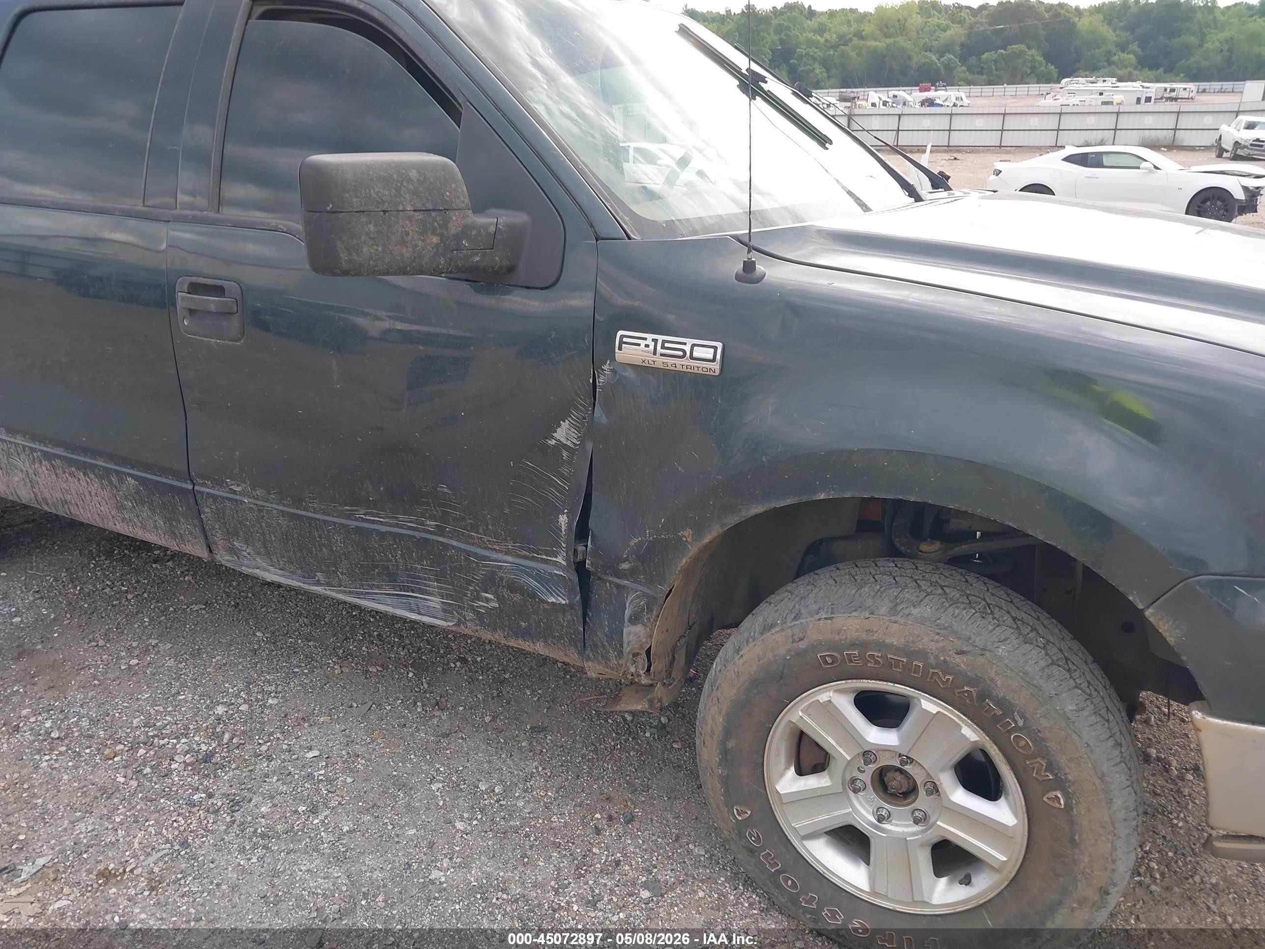 2004 Ford F-150 Lariat/xlt Green vin: 1FTPW12564KD14399