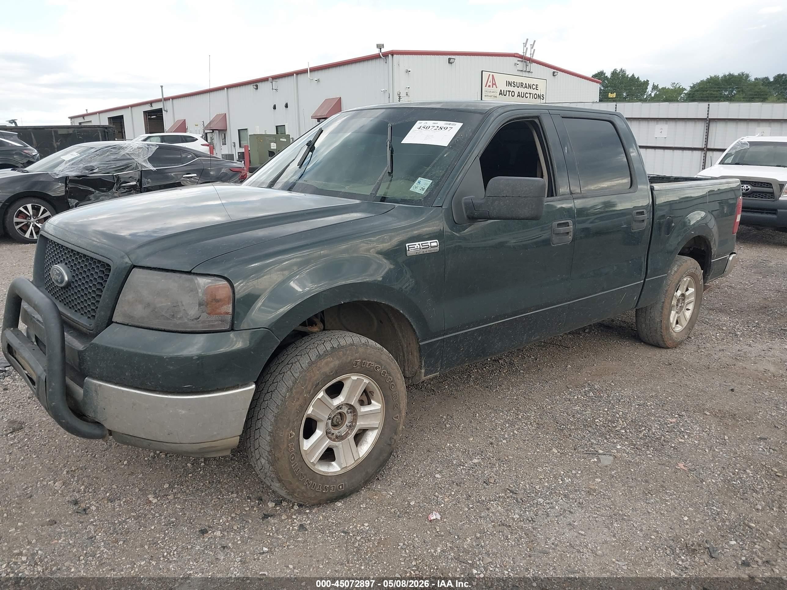 2004 Ford F-150 Lariat/xlt Green vin: 1FTPW12564KD14399