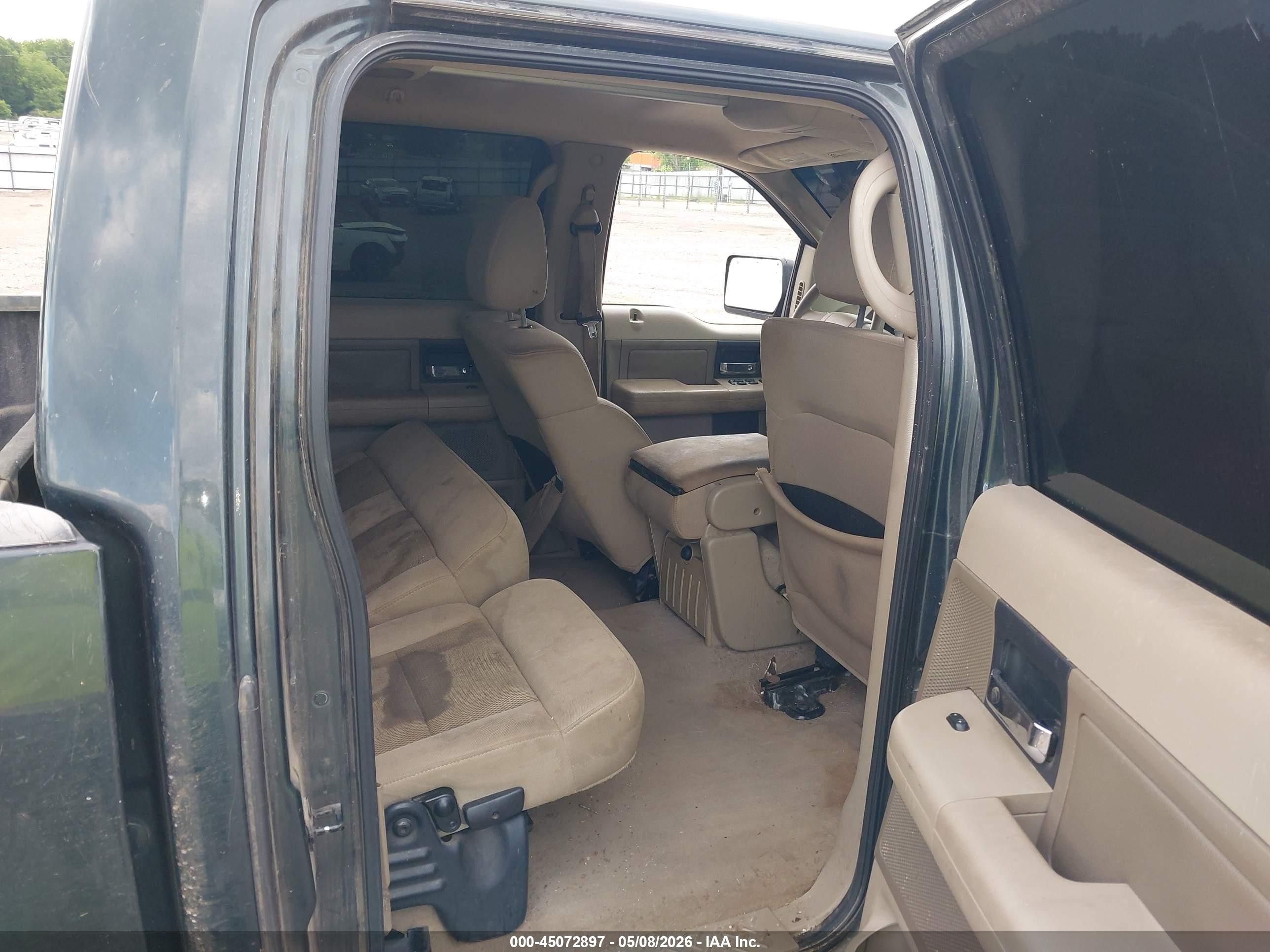 2004 Ford F-150 Lariat/xlt Green vin: 1FTPW12564KD14399