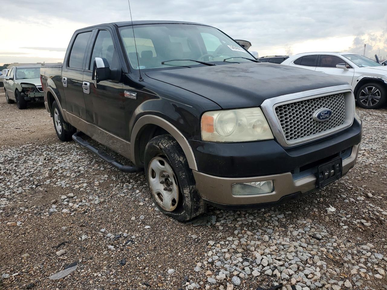 2004 Ford F150 Supercrew Black vin: 1FTPW12564KD19392
