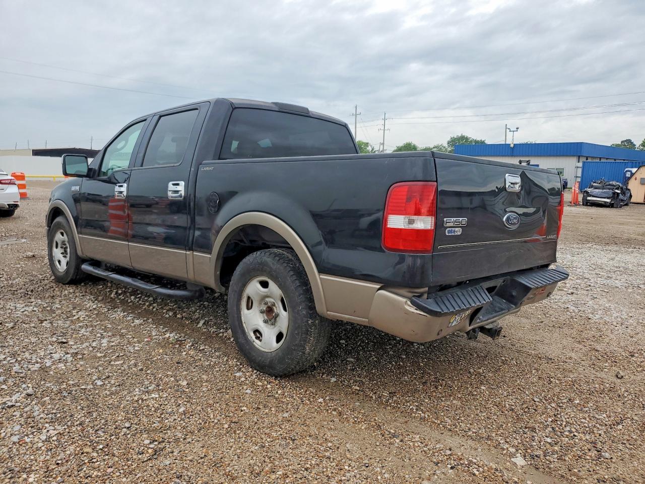 2004 Ford F150 Supercrew Black vin: 1FTPW12564KD19392