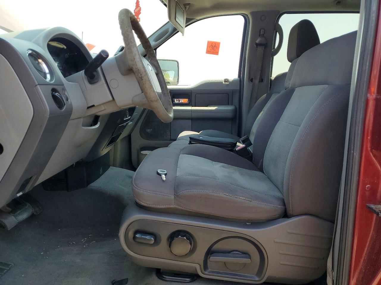 2004 Ford F150 Supercrew Burgundy vin: 1FTPW12564KD71962