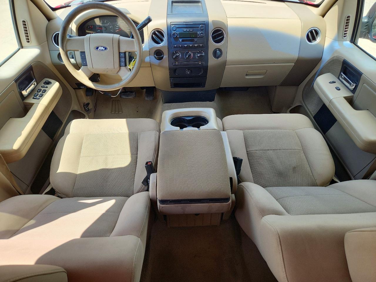 2005 Ford F150 Supercrew Red vin: 1FTPW12565KB73660
