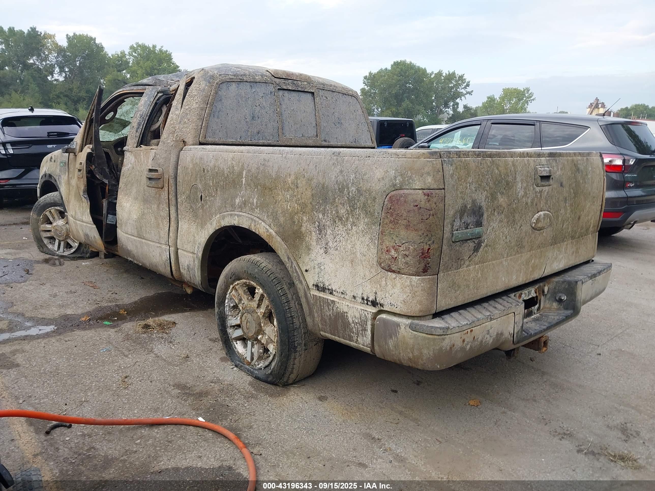 2005 Ford F-150 Lariat/xlt Черный vin: 1FTPW12565KD34993