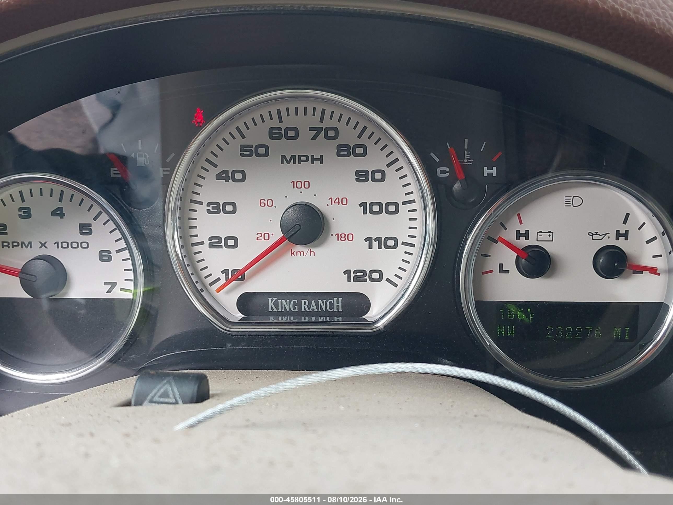 2005 Ford F-150 Lariat/xlt Белый vin: 1FTPW12565KE45723