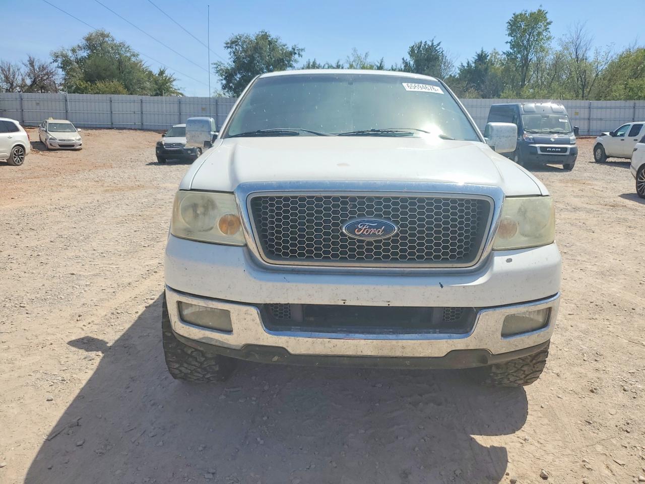 2005 Ford F150 Supercrew White vin: 1FTPW12565KE72260