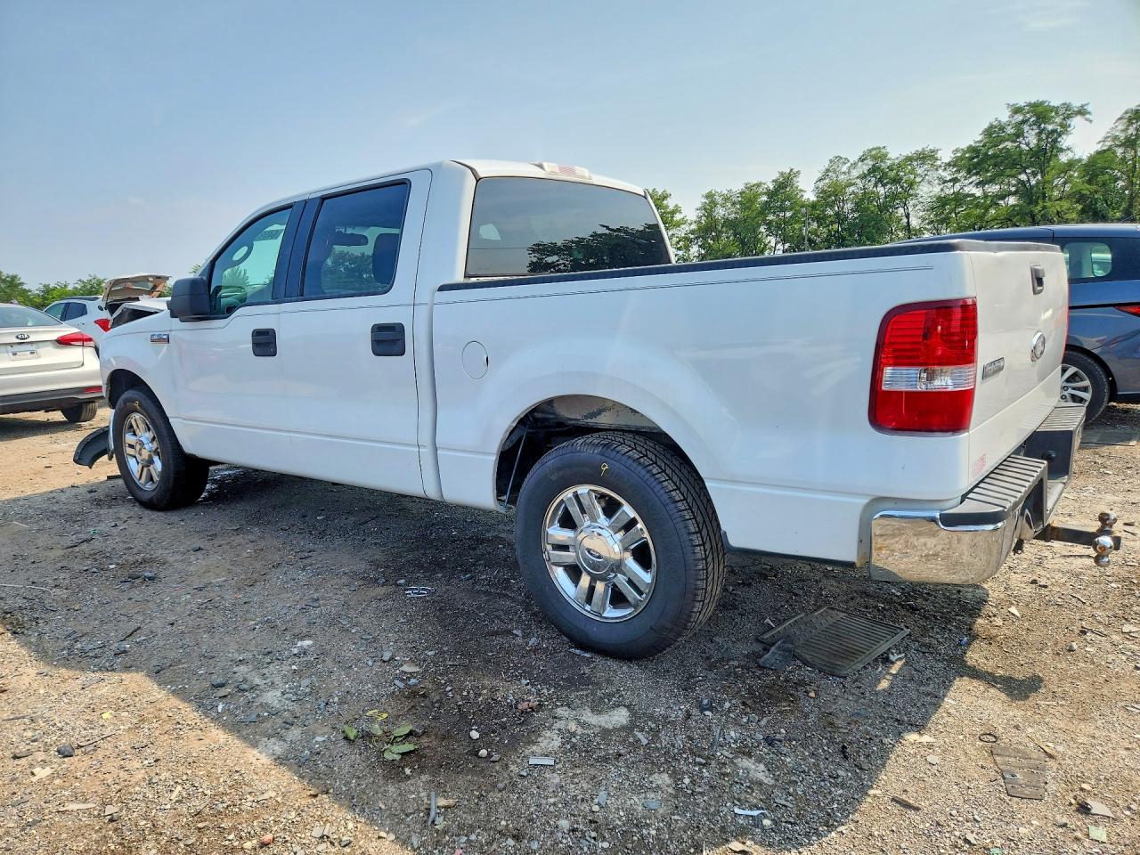 2006 Ford F150 Supercrew White vin: 1FTPW12566KC82279