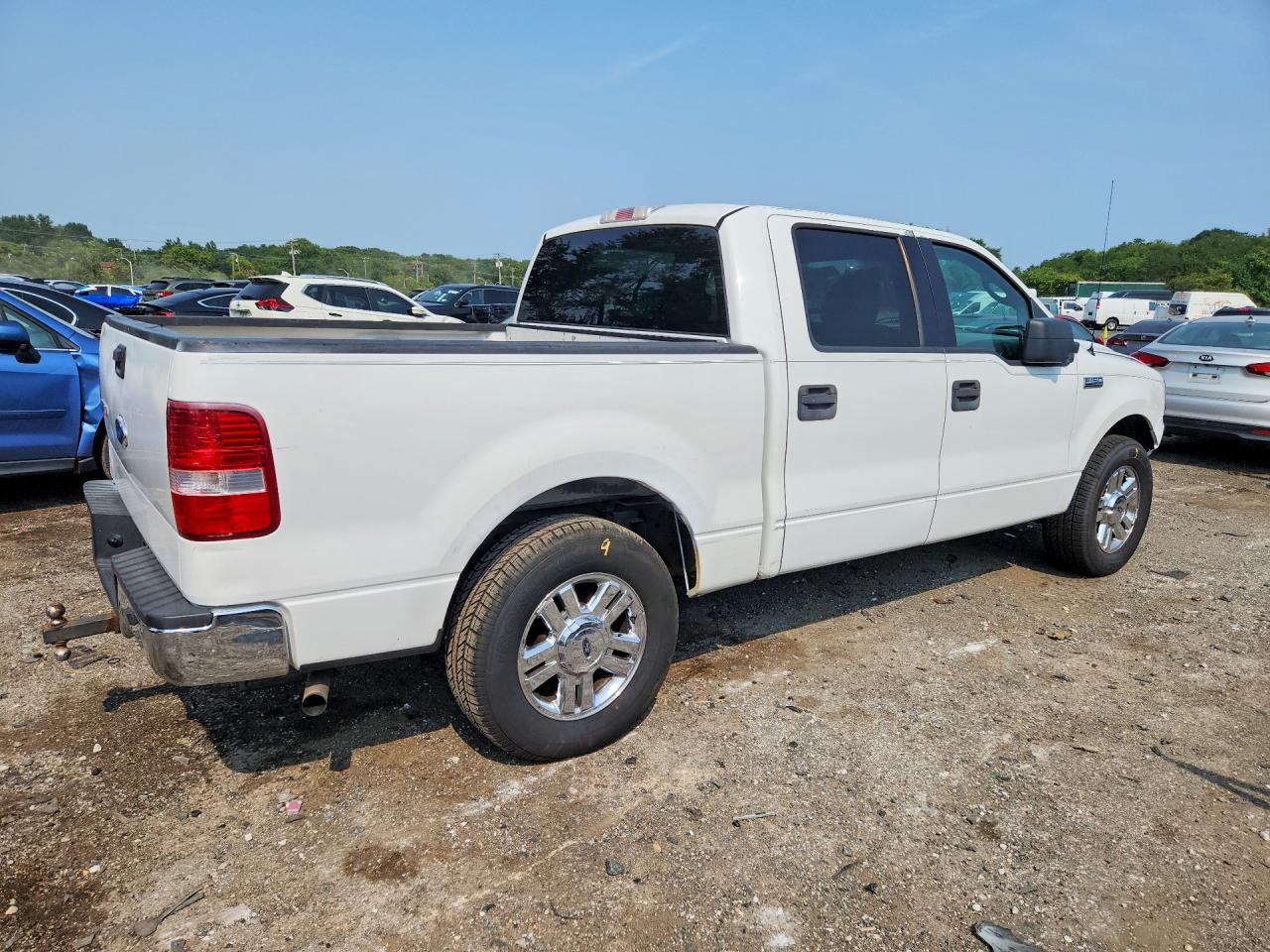 2006 Ford F150 Supercrew White vin: 1FTPW12566KC82279
