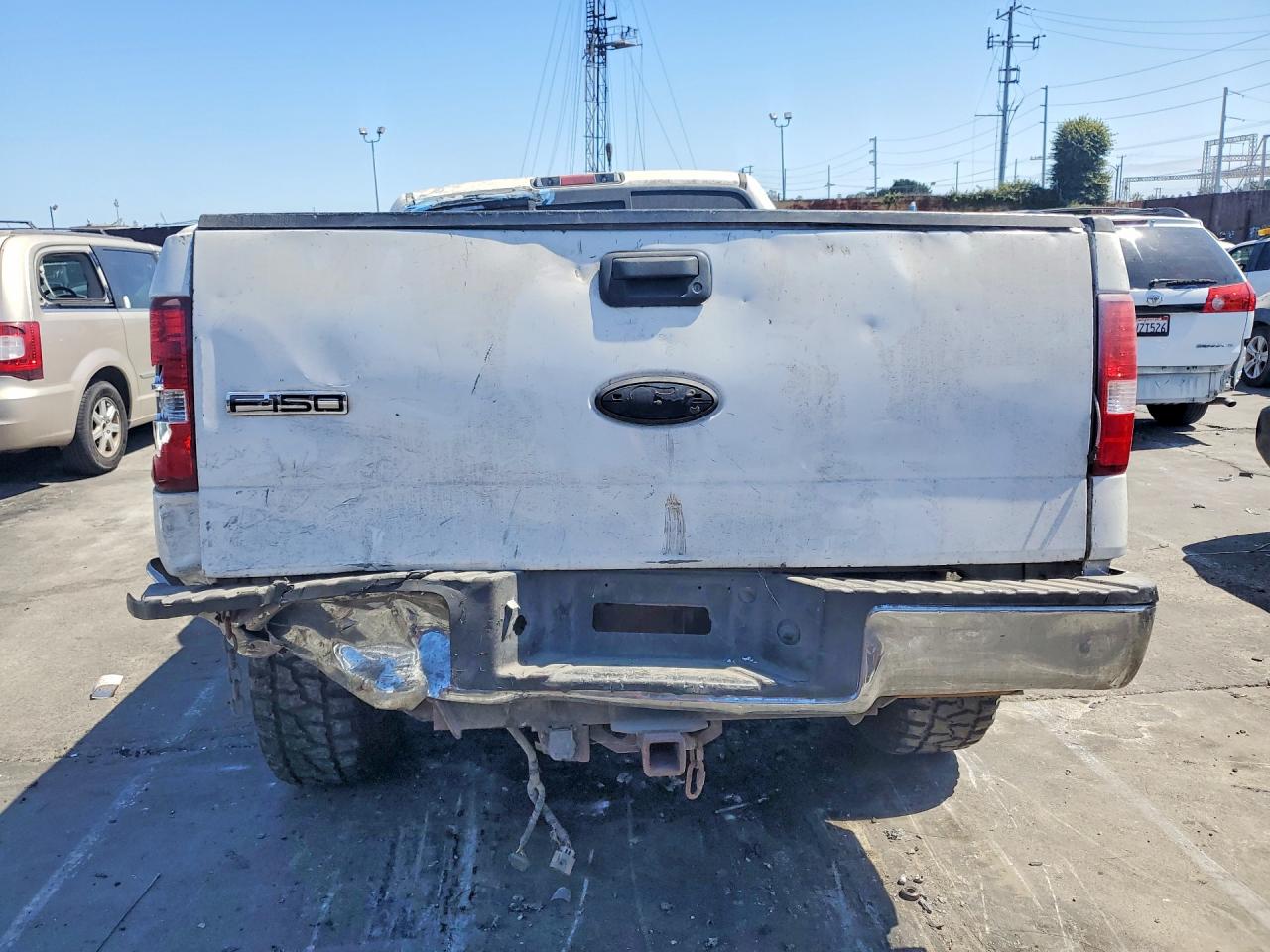 2007 Ford F150 Supercrew White vin: 1FTPW12567KB12439