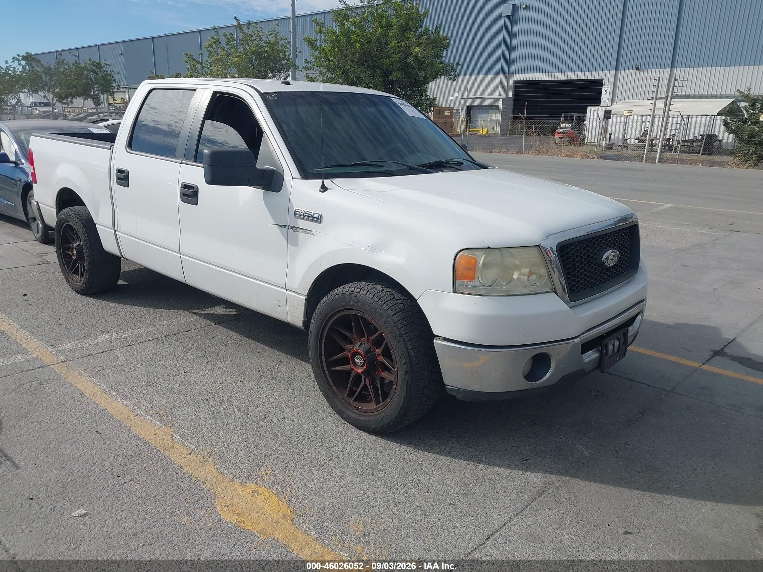 2008 Ford F-150 60th Anniversary/fx2/king Ranch/lariat/limited/xlt White vin: 1FTPW12568FB00205