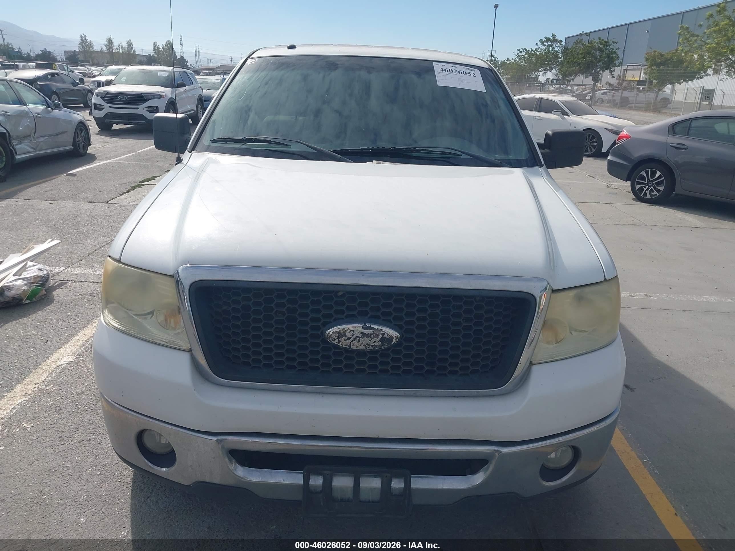 2008 Ford F-150 60th Anniversary/fx2/king Ranch/lariat/limited/xlt Белый vin: 1FTPW12568FB00205