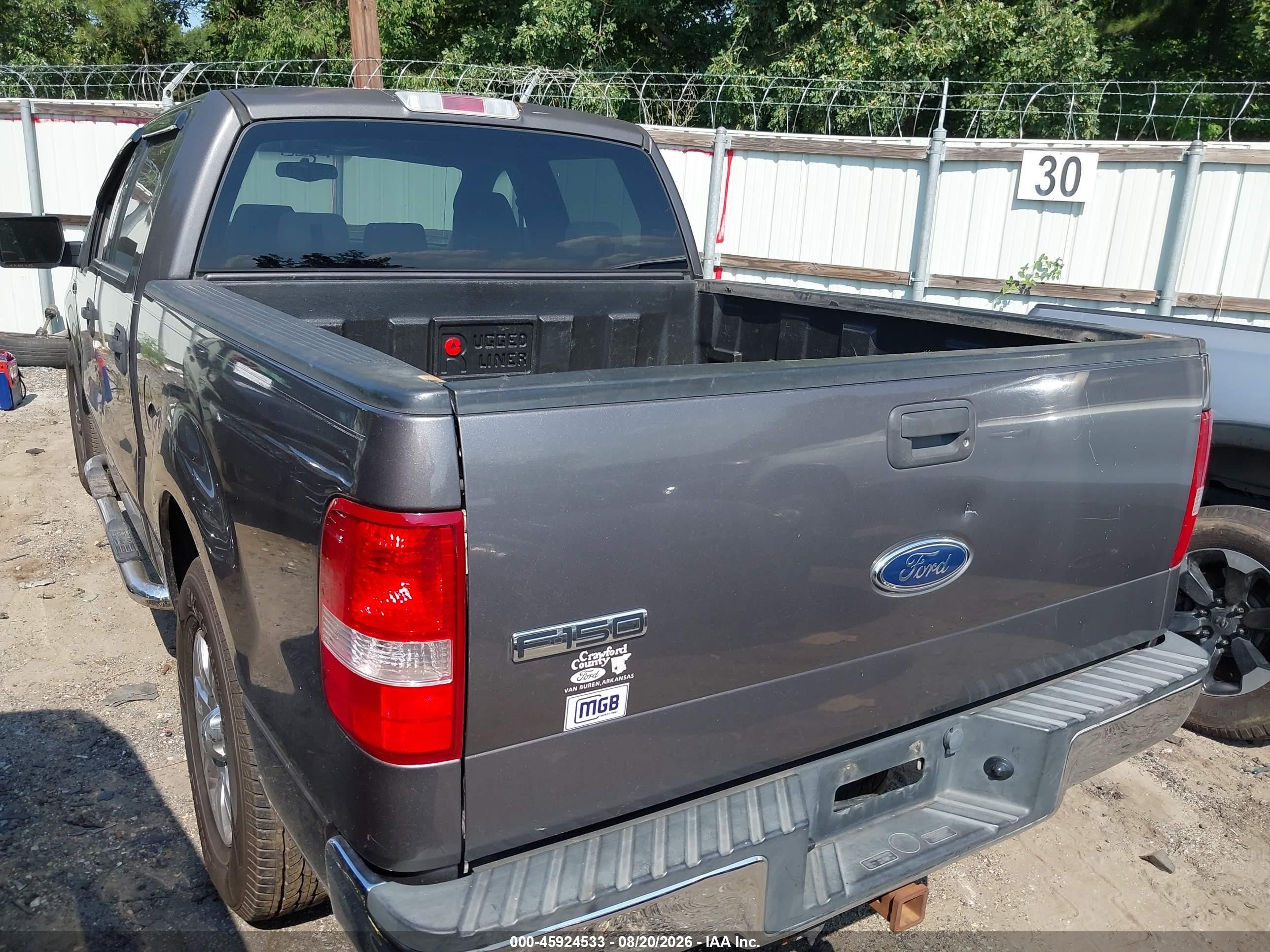 2004 Ford F-150 Lariat/xlt Gray vin: 1FTPW12574KB15068