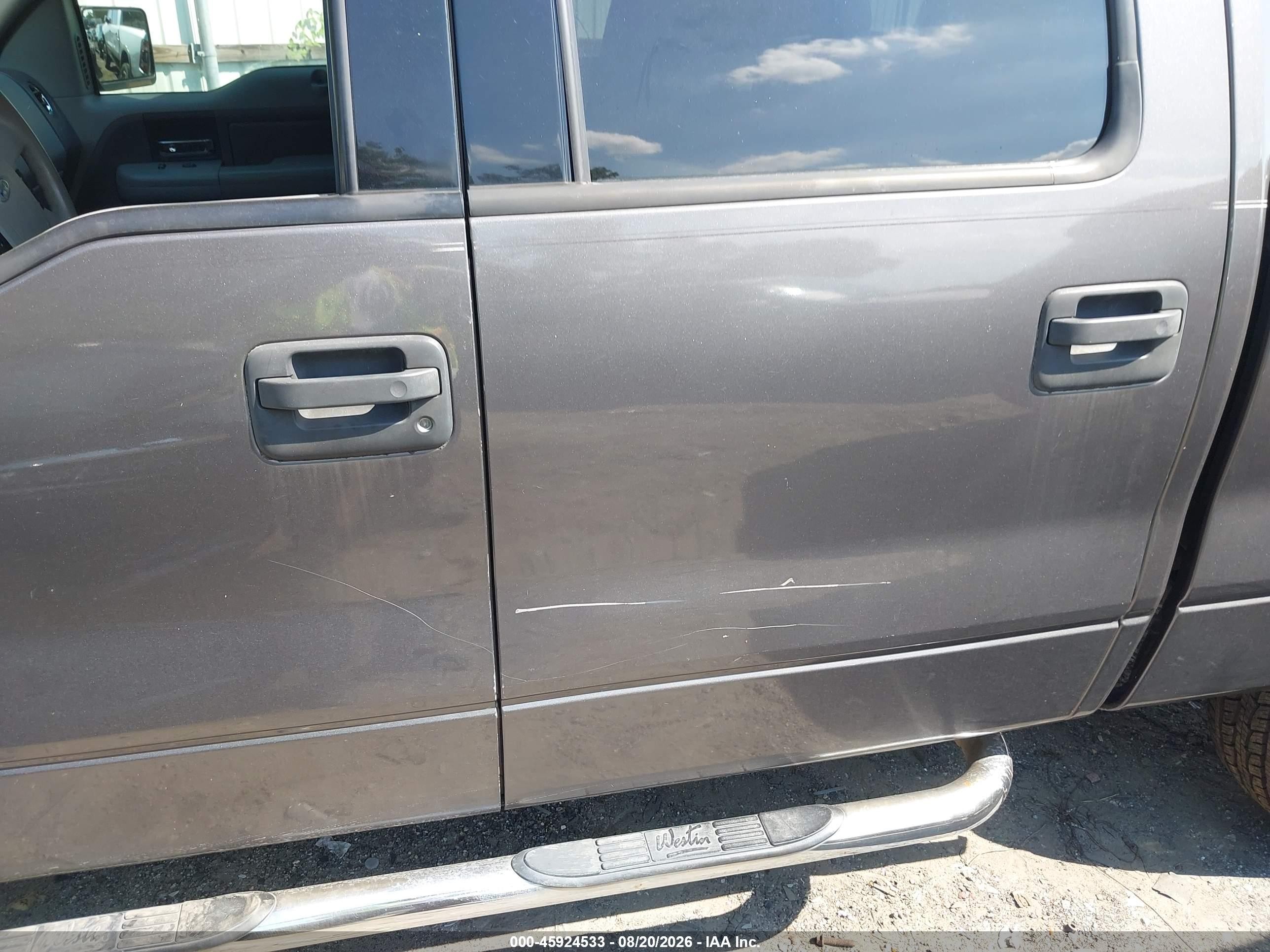 2004 Ford F-150 Lariat/xlt Gray vin: 1FTPW12574KB15068