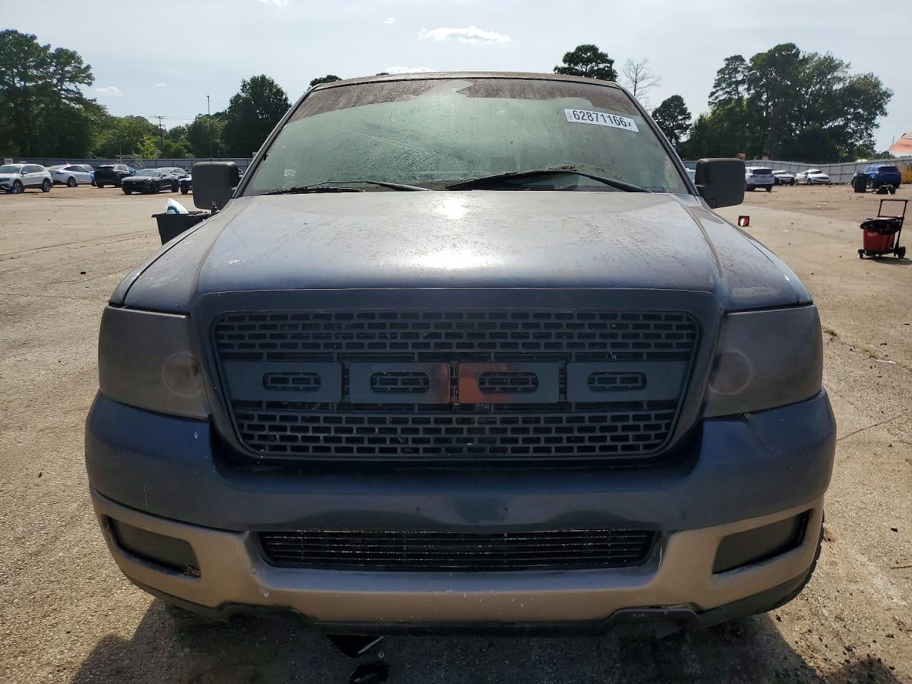 2004 Ford F150 Supercrew Blue vin: 1FTPW12574KC72700