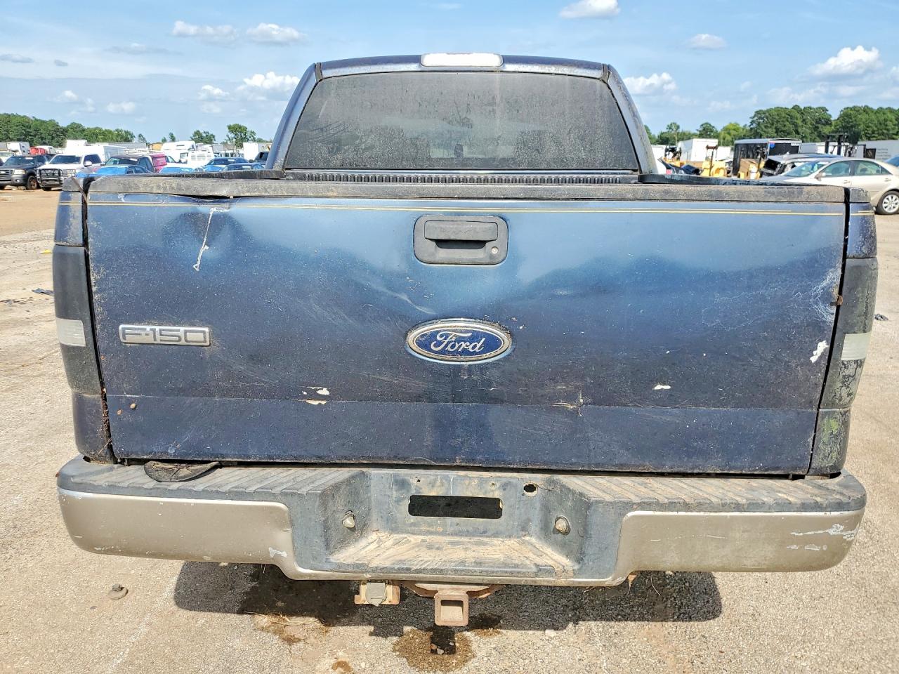 2004 Ford F150 Supercrew Blue vin: 1FTPW12574KC72700