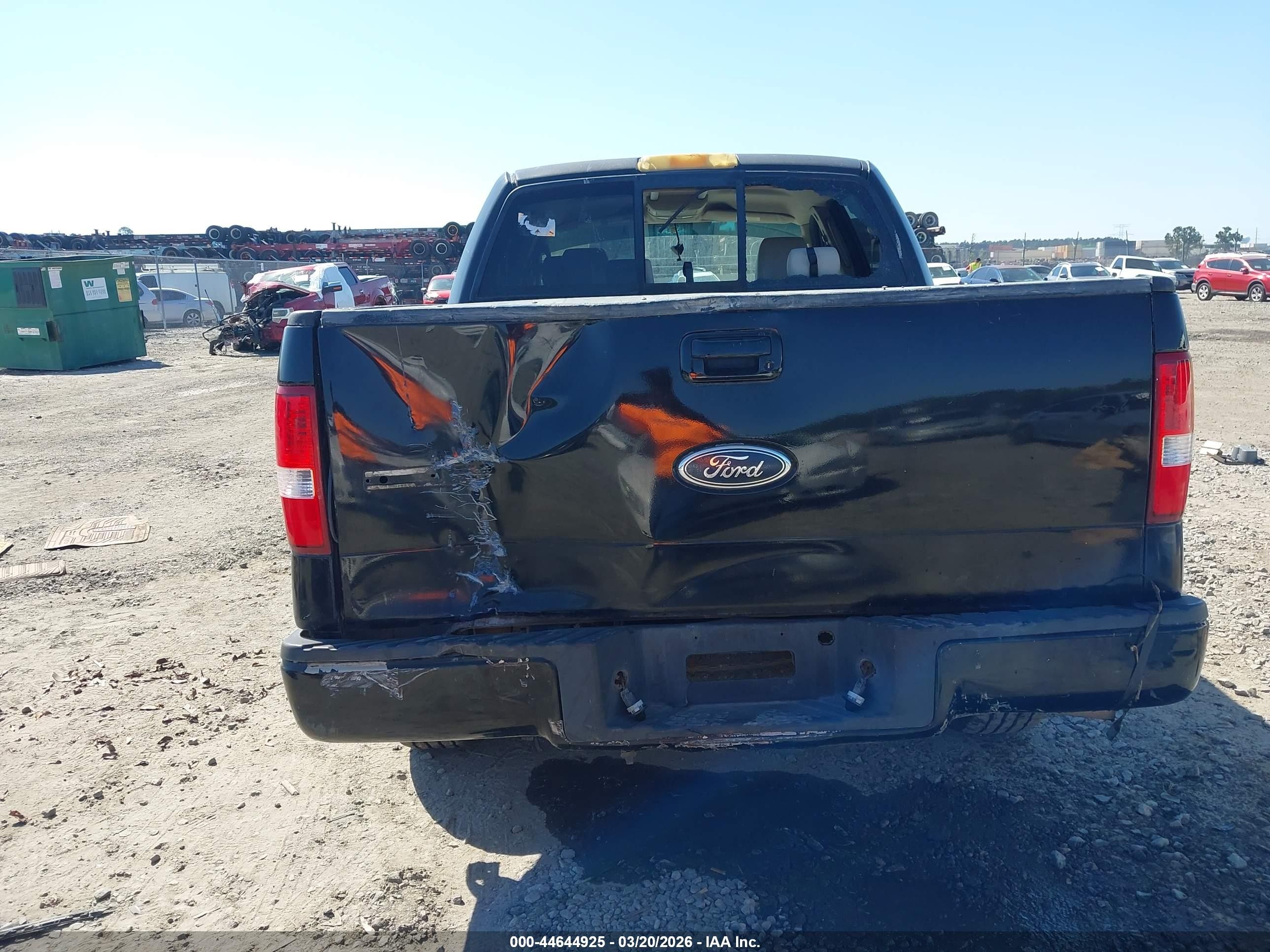2004 Ford F-150 Lariat/xlt Black vin: 1FTPW12574KD63658