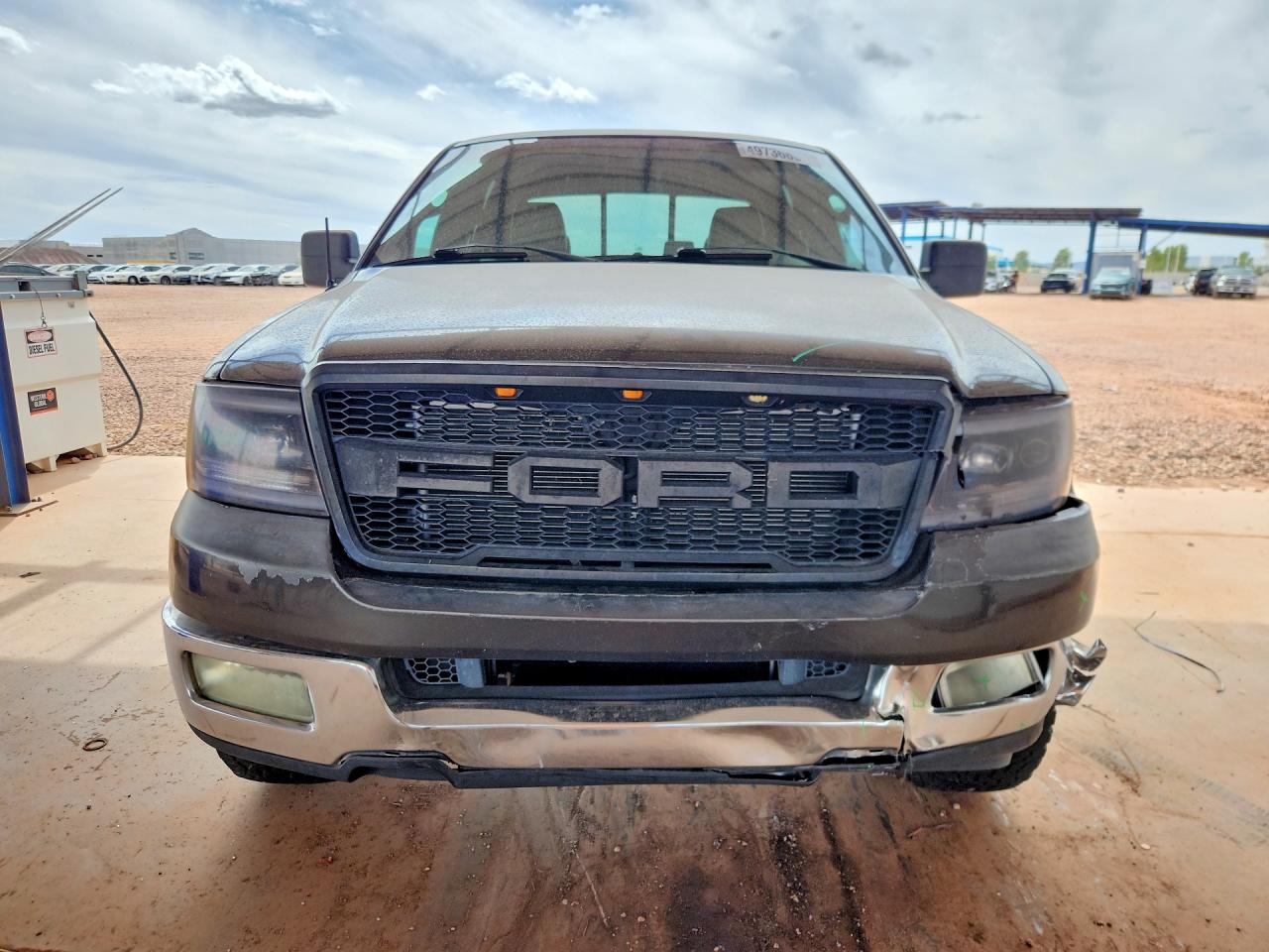 2005 Ford F150 Supercrew Gray vin: 1FTPW12575KC36460