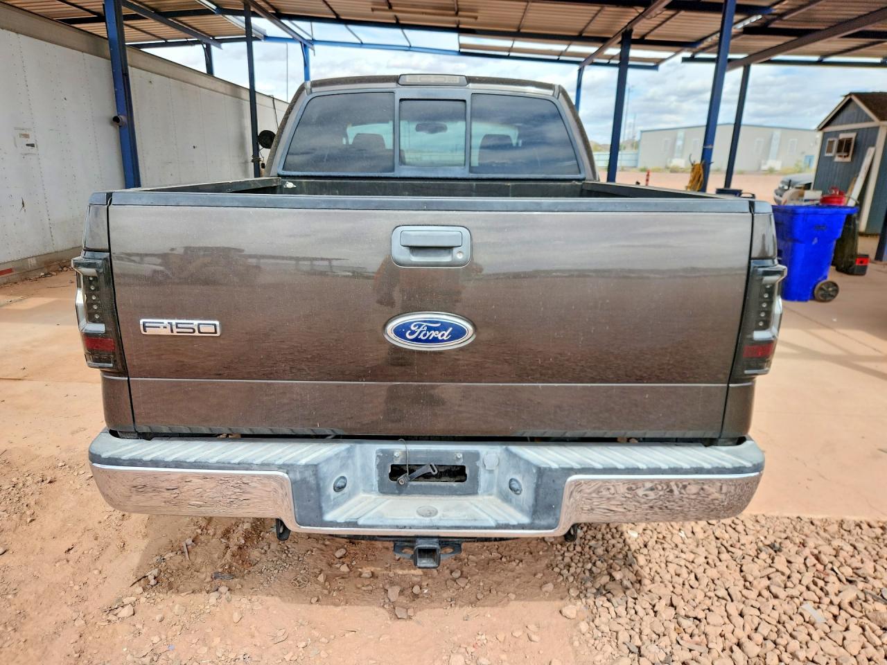 2005 Ford F150 Supercrew Gray vin: 1FTPW12575KC36460