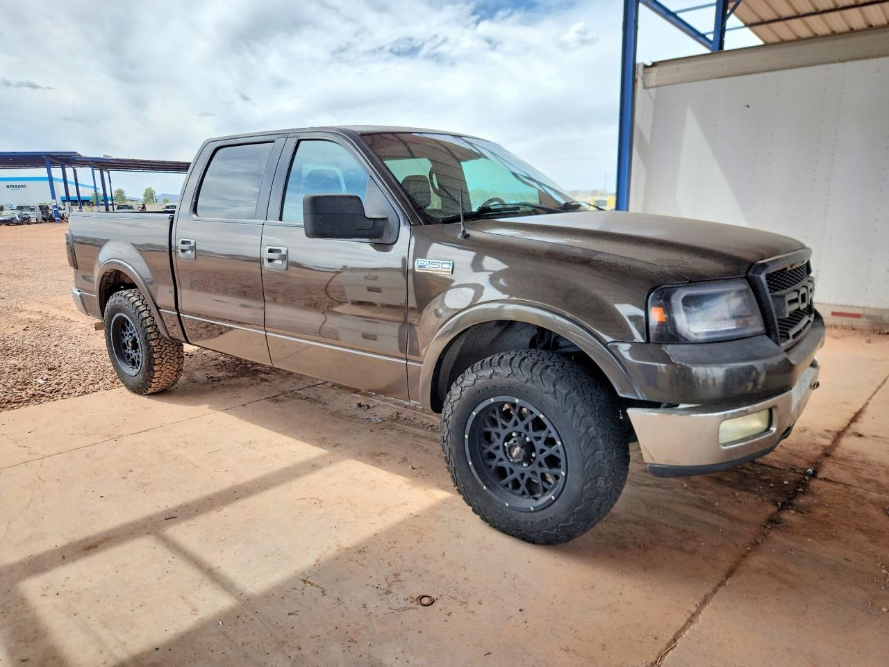 2005 Ford F150 Supercrew Gray vin: 1FTPW12575KC36460