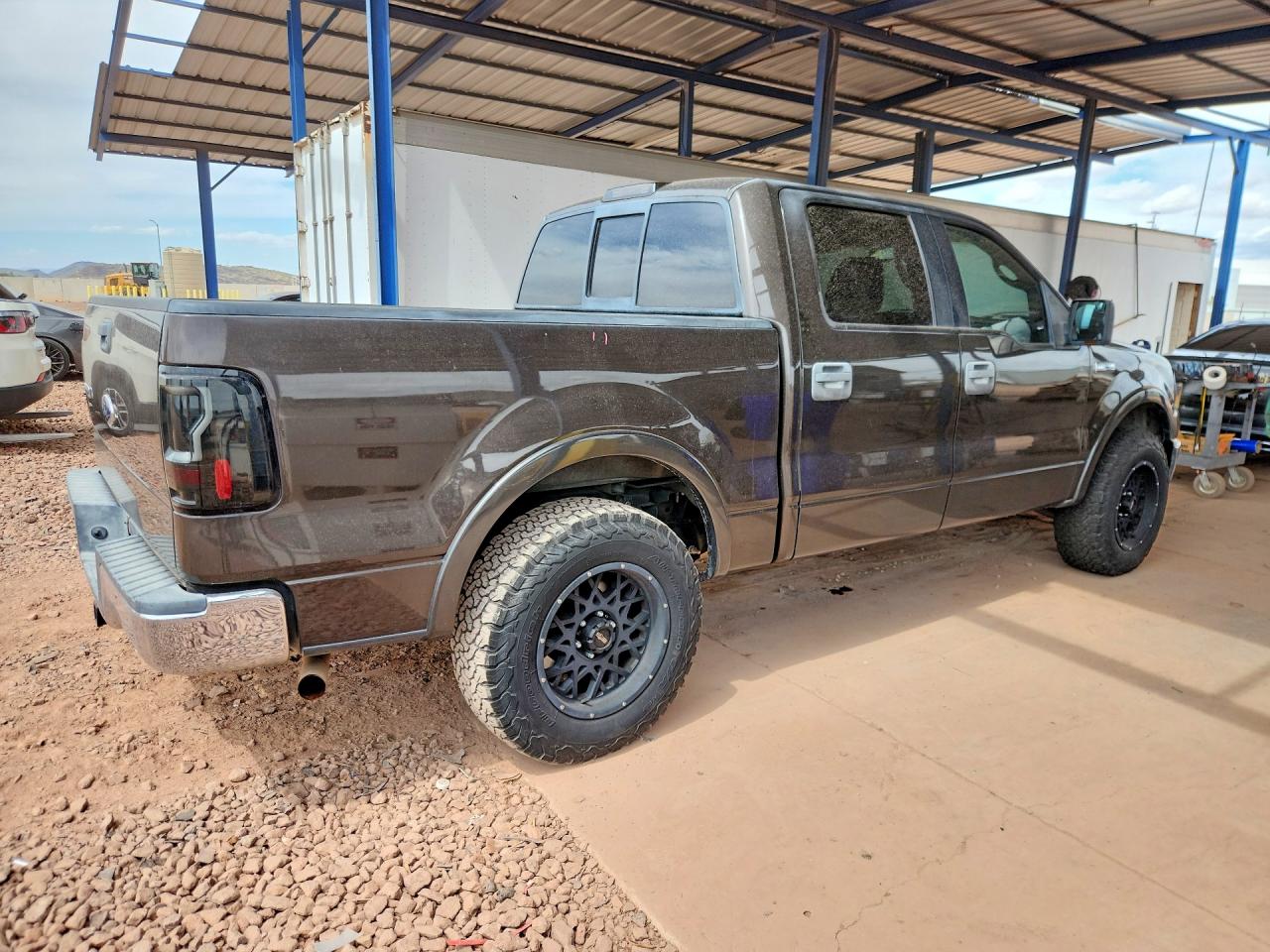 2005 Ford F150 Supercrew Gray vin: 1FTPW12575KC36460