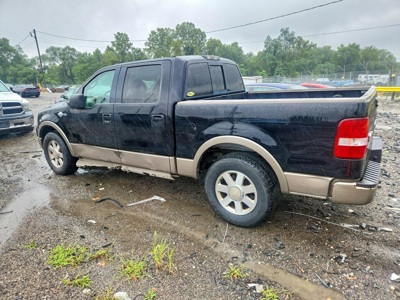 2005 Ford F150 Supercrew Black vin: 1FTPW12575KE46167