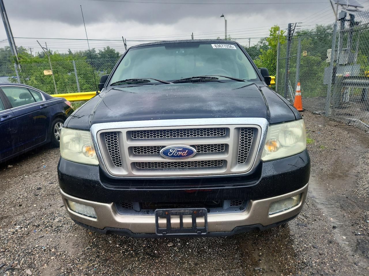2005 Ford F150 Supercrew Black vin: 1FTPW12575KE46167