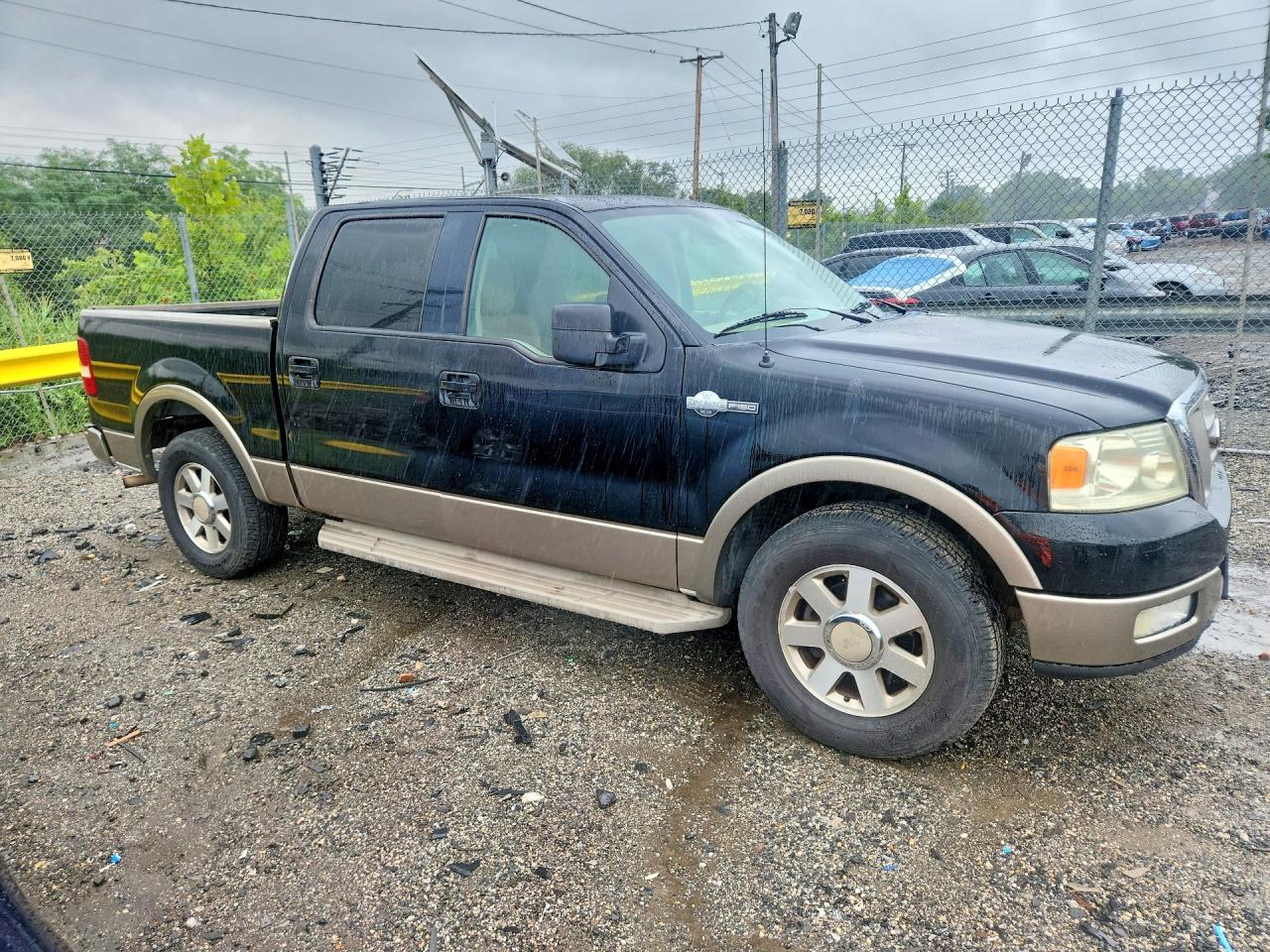 2005 Ford F150 Supercrew Black vin: 1FTPW12575KE46167
