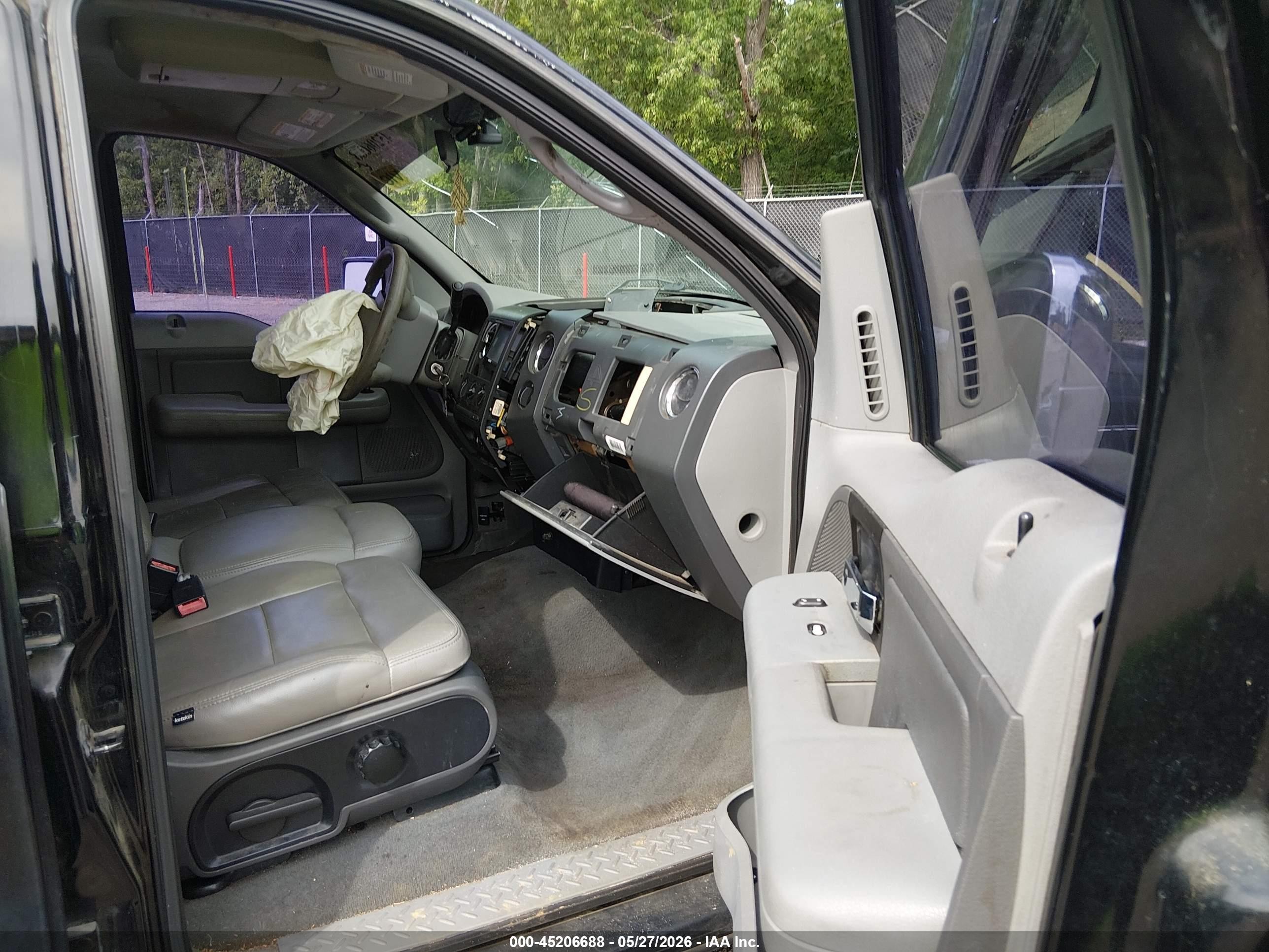 2005 Ford F-150 Lariat/xlt Black vin: 1FTPW12575KE71876