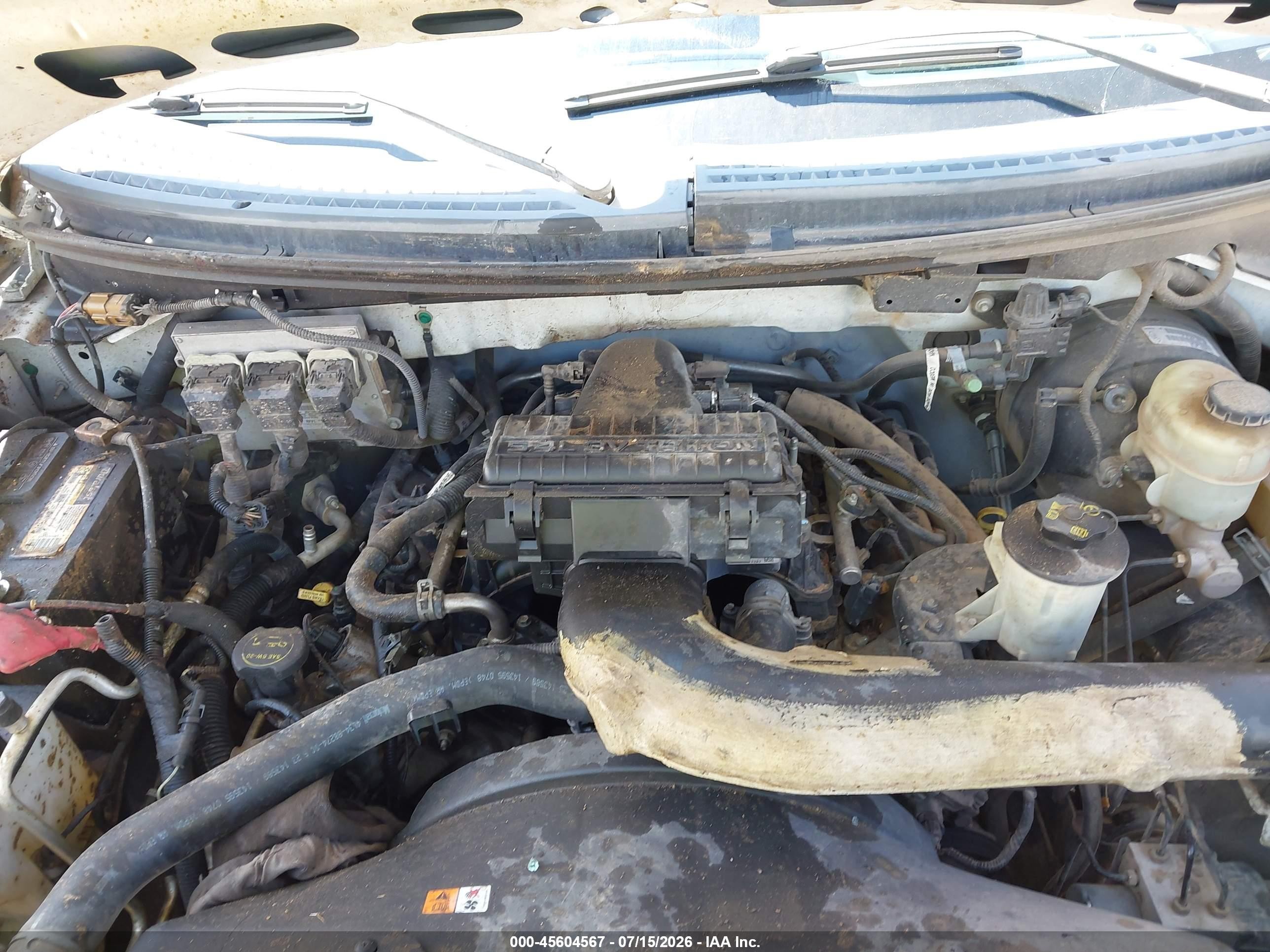 2005 Ford F-150 Lariat/xlt White vin: 1FTPW12575KE78410