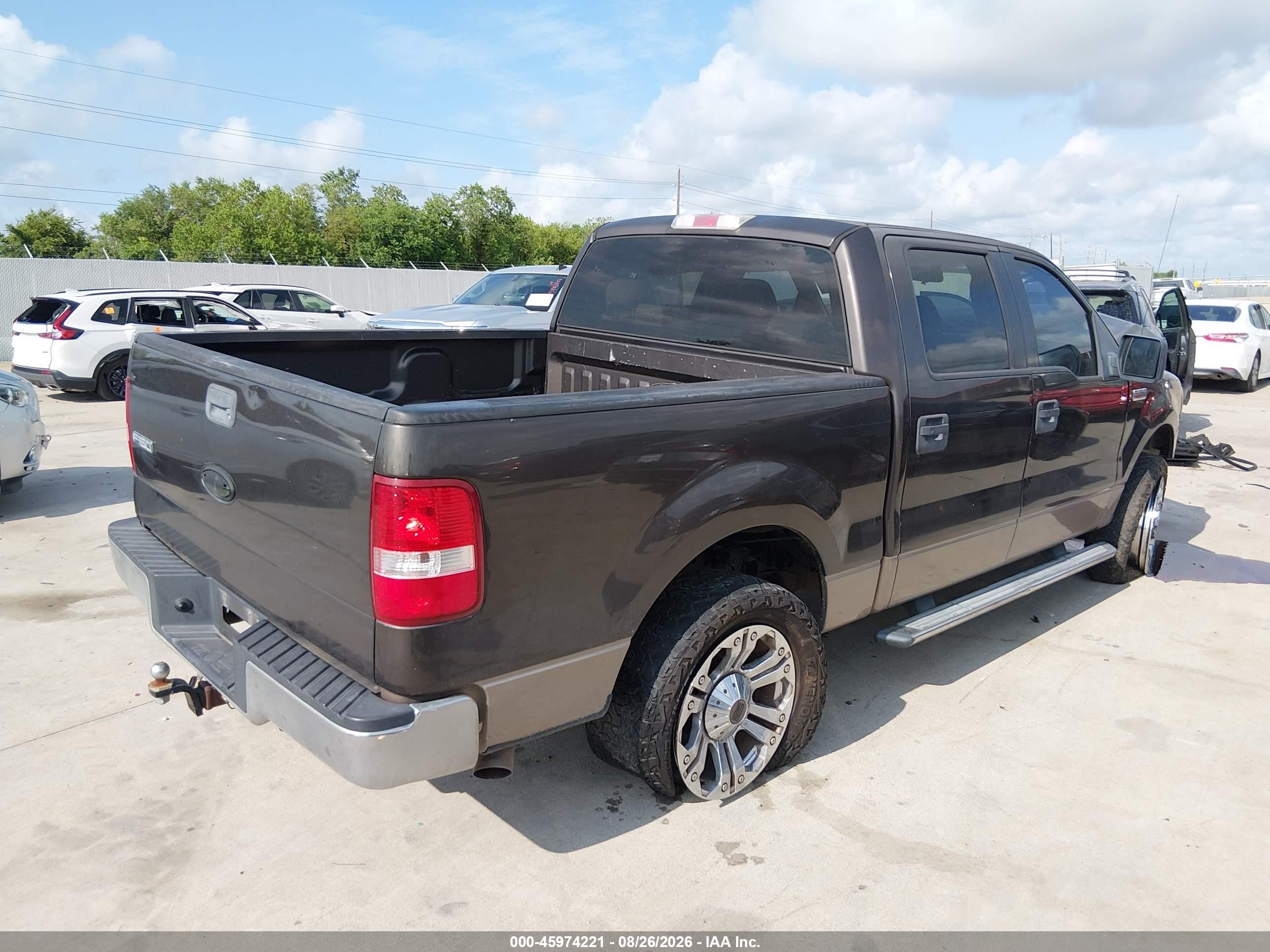 2006 Ford F-150 Lariat/xlt Серый vin: 1FTPW12576KB42337