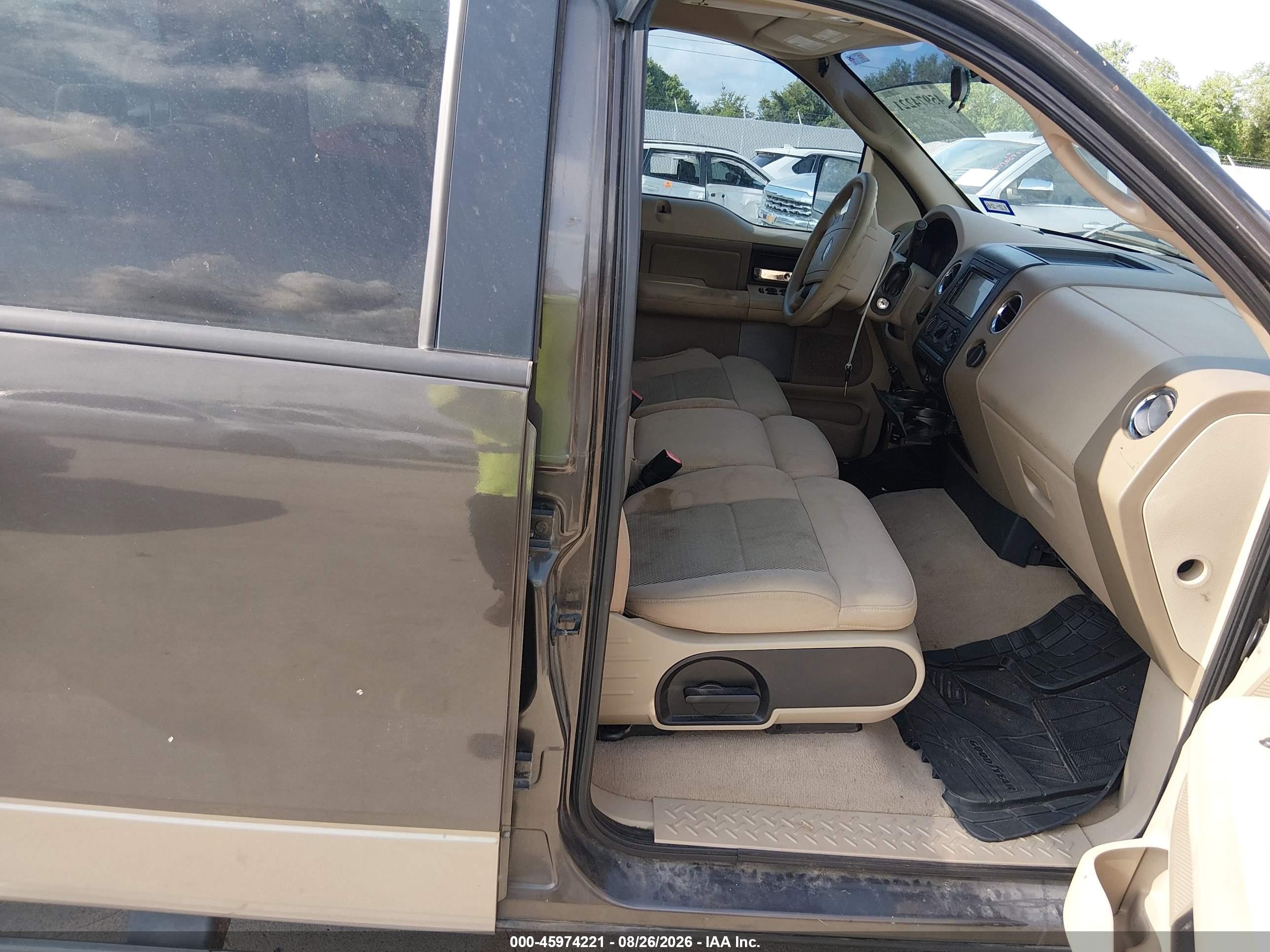 2006 Ford F-150 Lariat/xlt Серый vin: 1FTPW12576KB42337