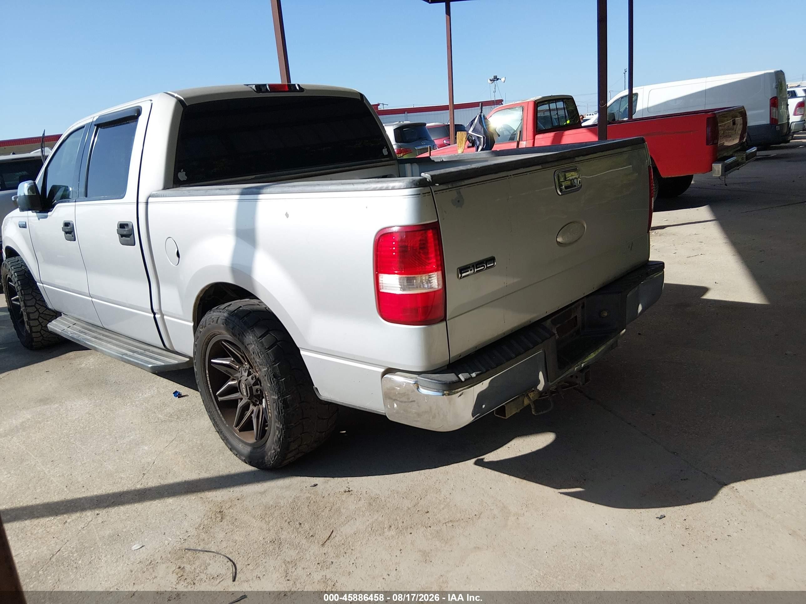 2006 Ford F-150 Lariat/xlt Silver vin: 1FTPW12576KB69473