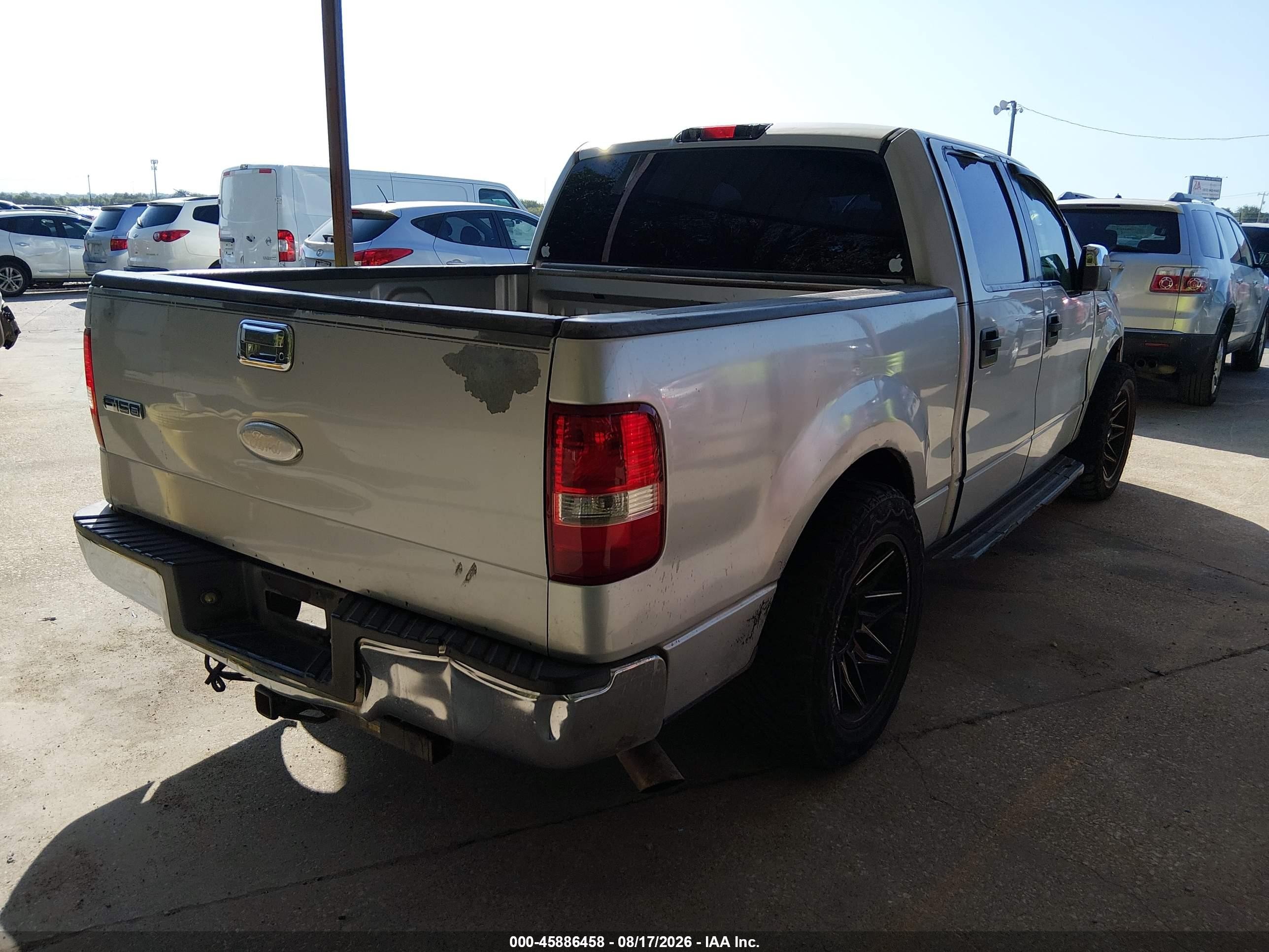 2006 Ford F-150 Lariat/xlt Silver vin: 1FTPW12576KB69473