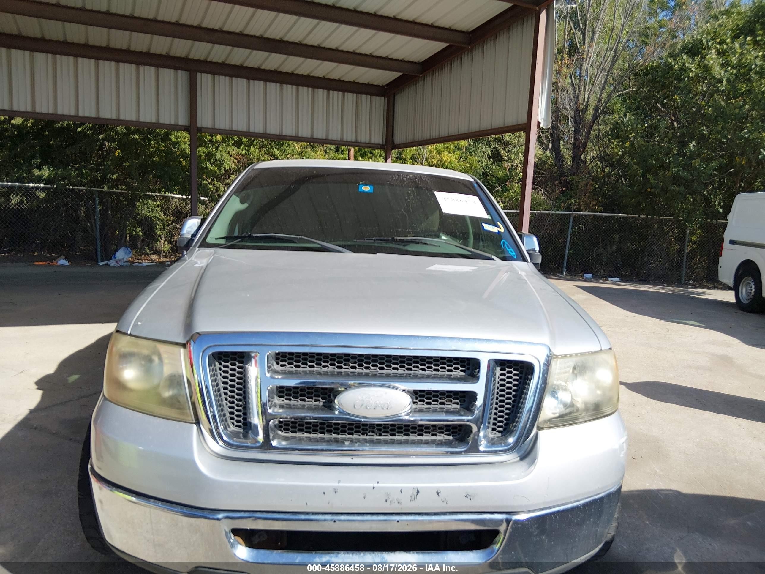 2006 Ford F-150 Lariat/xlt Silver vin: 1FTPW12576KB69473