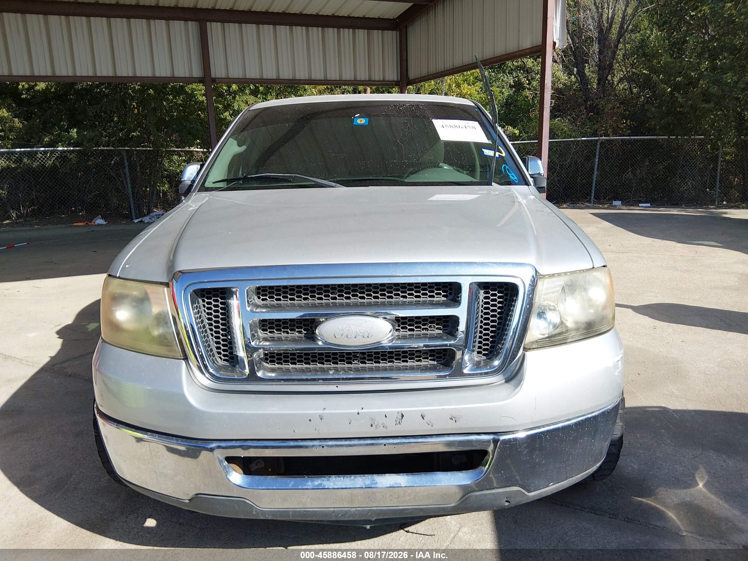 2006 Ford F-150 Lariat/xlt Silver vin: 1FTPW12576KB69473