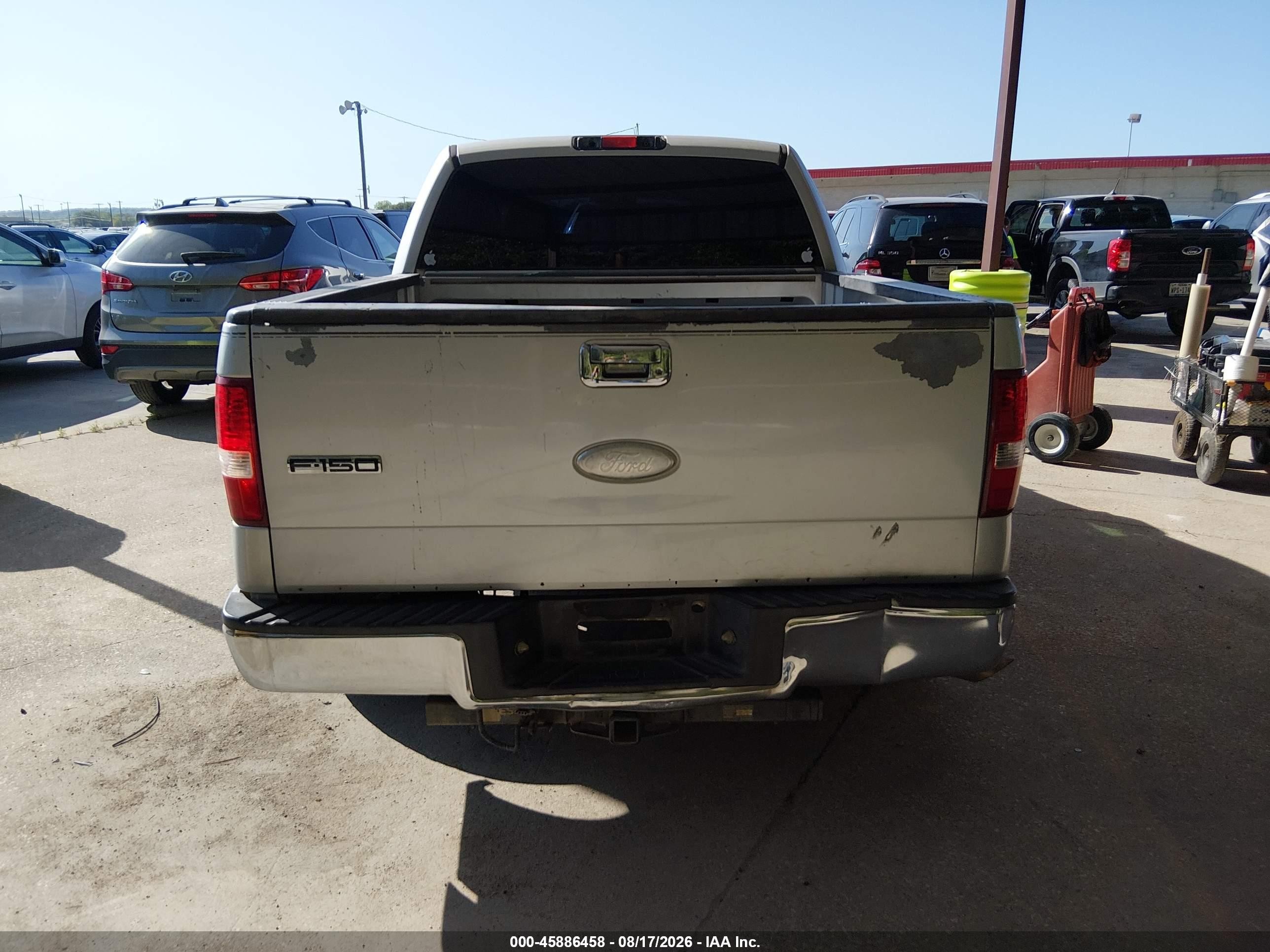 2006 Ford F-150 Lariat/xlt Silver vin: 1FTPW12576KB69473