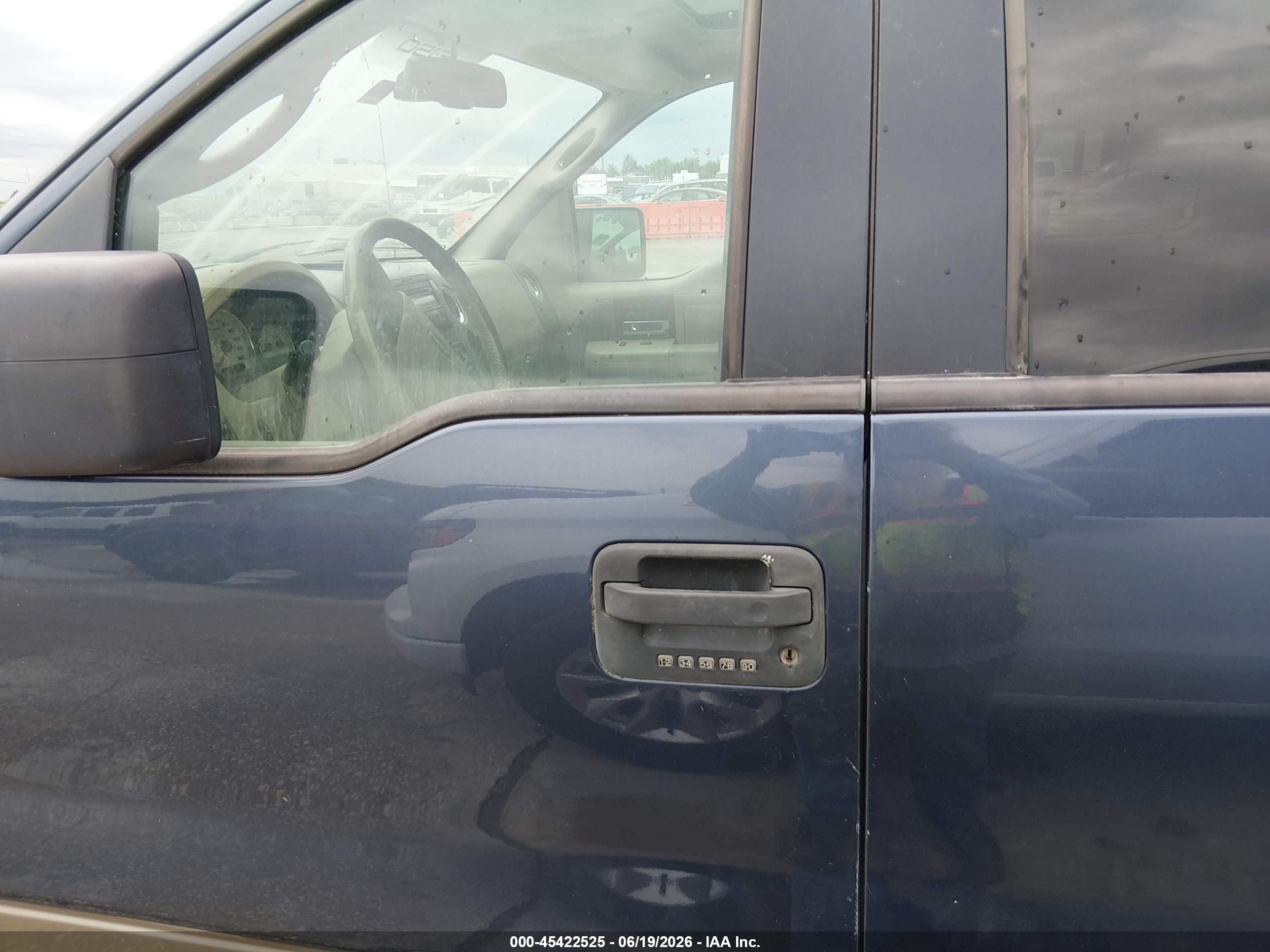 2006 Ford F-150 Lariat/xlt Blue vin: 1FTPW12576KC58282