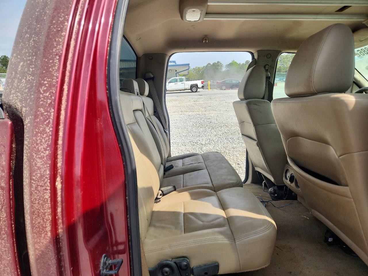 2005 Ford F150 Supercrew Maroon vin: 1FTPW12585FB03893