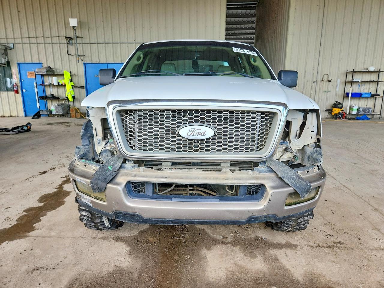 2005 Ford F150 Supercrew Белый vin: 1FTPW12585KD00196